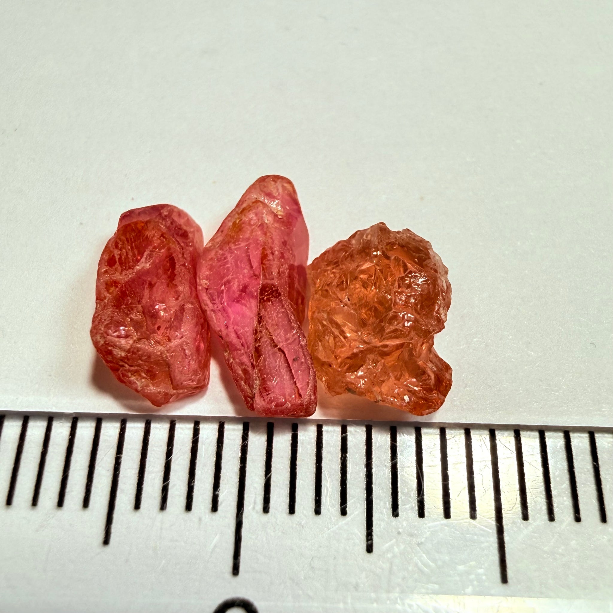 Umba Sapphire Lot, 4.69ct, Umba Valley, Tanzania, Untreated Unheated. Too flat to facet but set them in jewellery as is