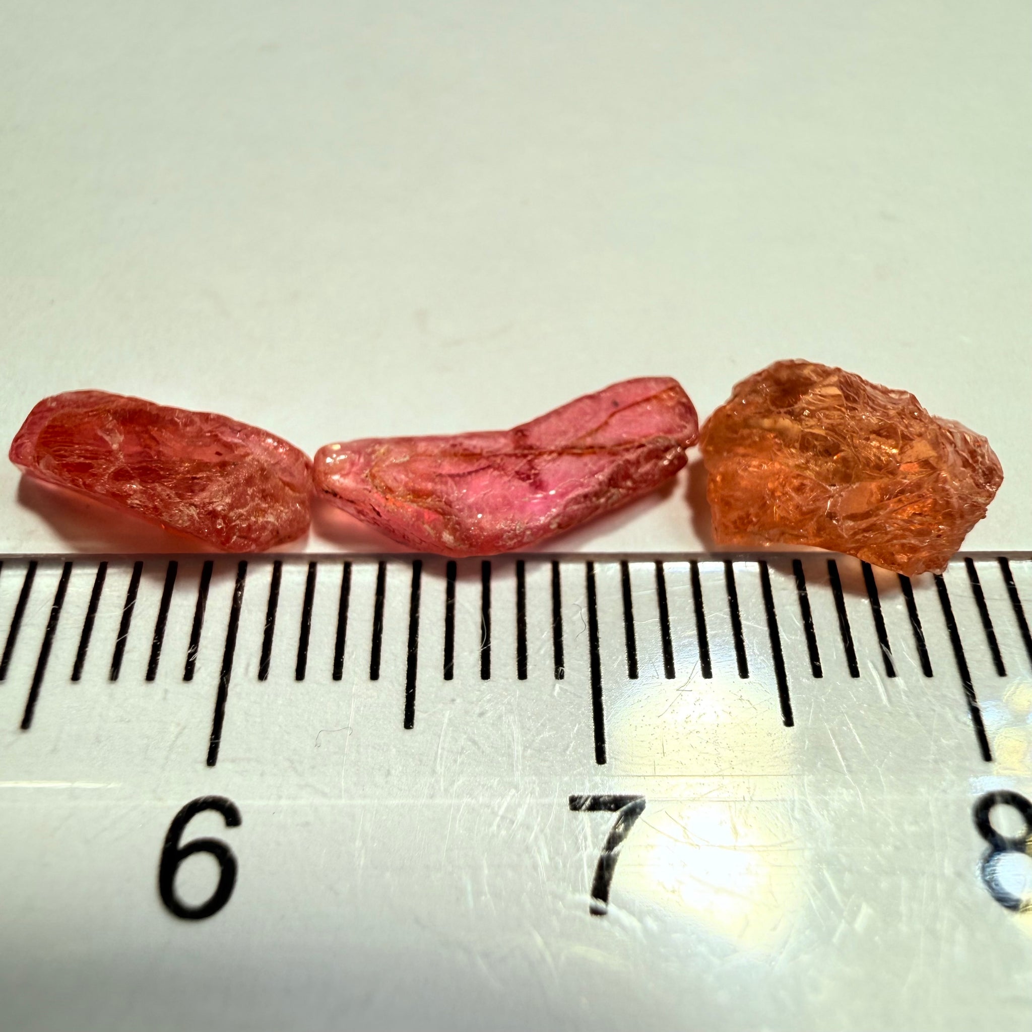 Umba Sapphire Lot, 4.69ct, Umba Valley, Tanzania, Untreated Unheated. Too flat to facet but set them in jewellery as is