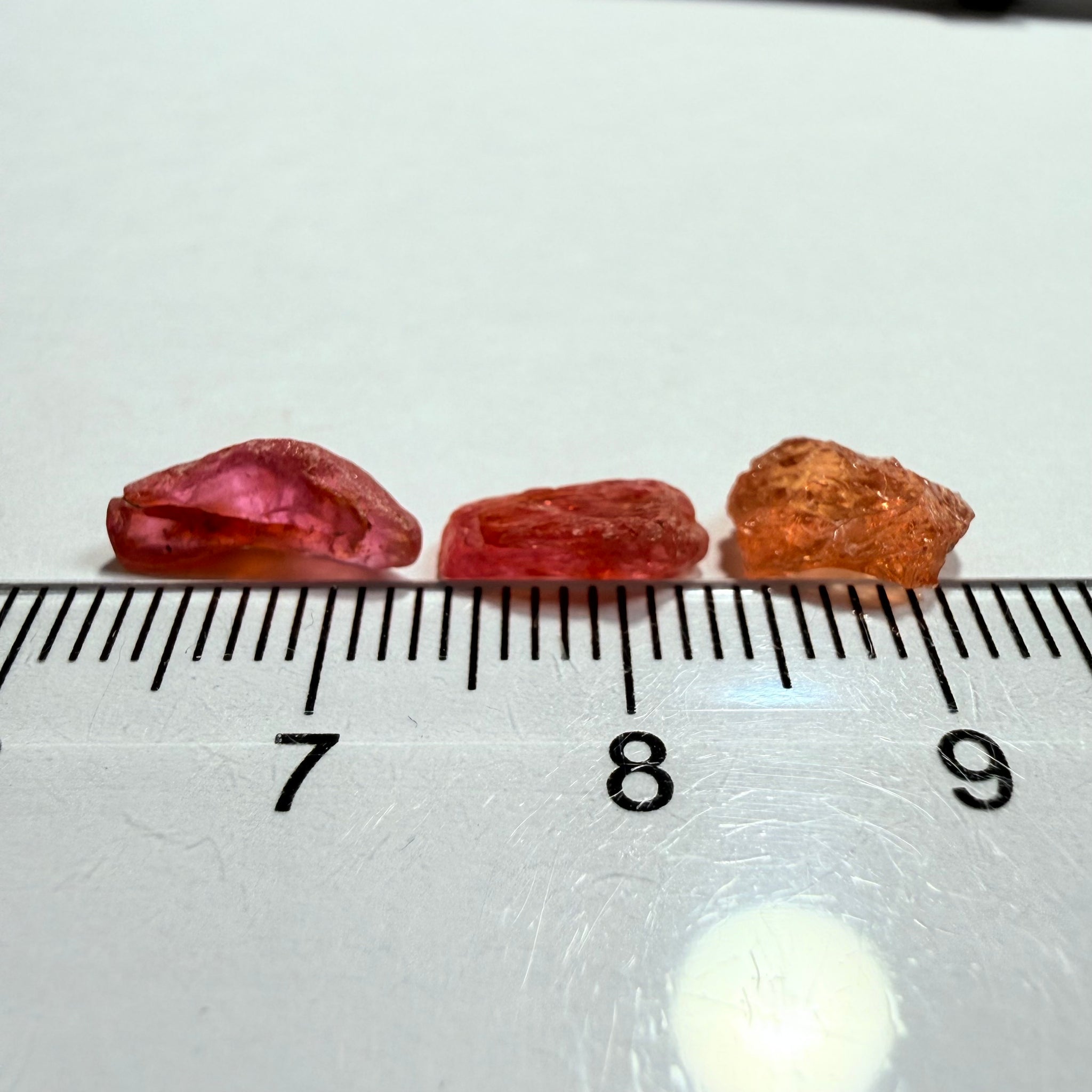 Umba Sapphire Lot, 4.69ct, Umba Valley, Tanzania, Untreated Unheated. Too flat to facet but set them in jewellery as is