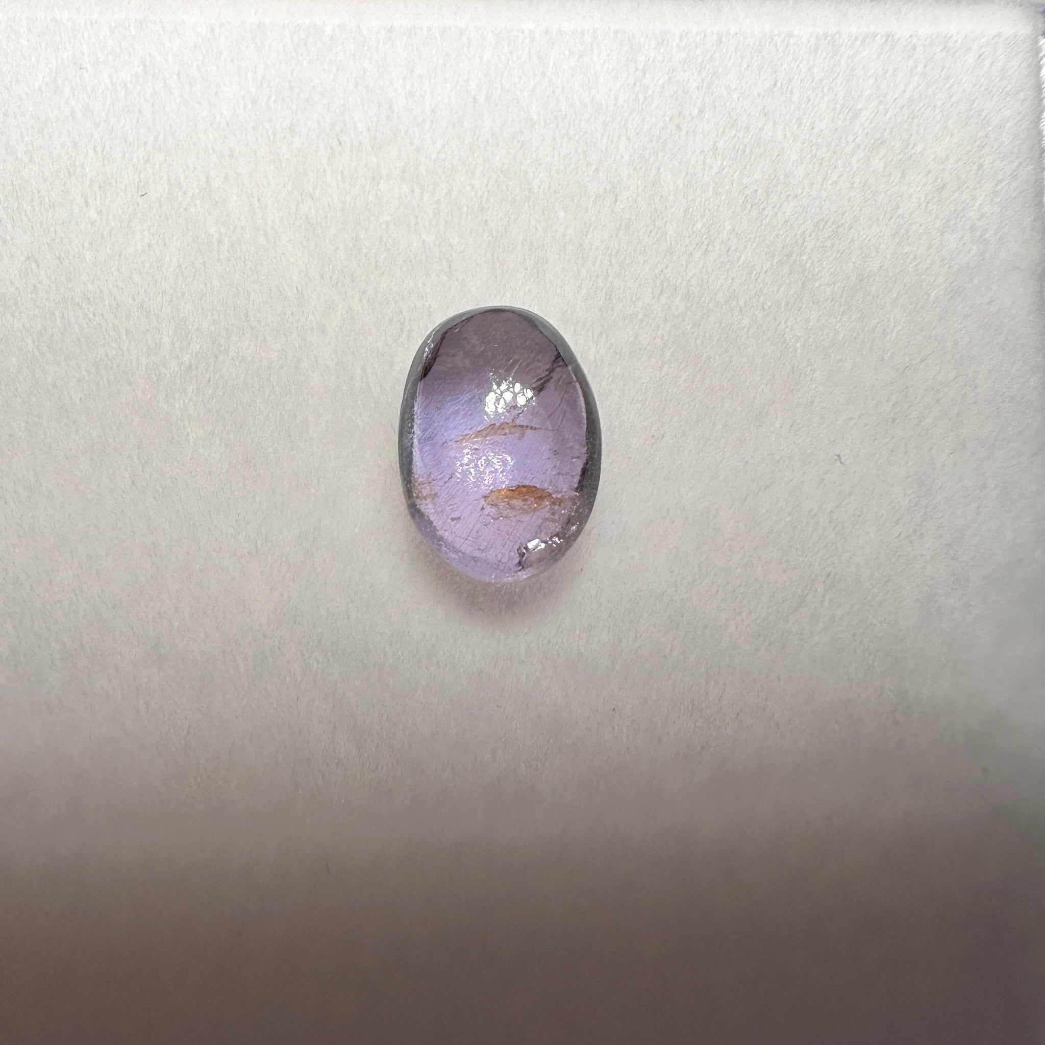 Umba Sapphire Cab, 2.87ct, Tanzania, Untreated Unheated