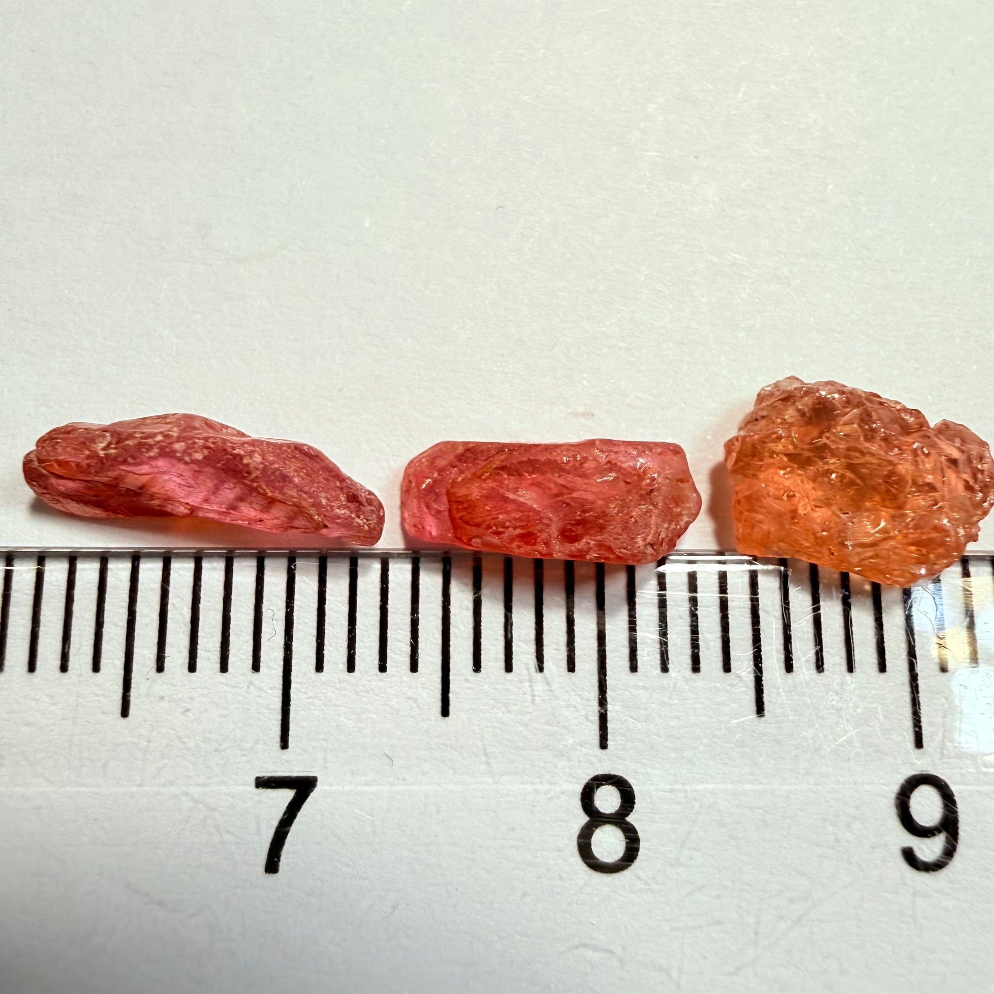 Umba Sapphire Lot, 4.69ct, Umba Valley, Tanzania, Untreated Unheated. Too flat to facet but set them in jewellery as is