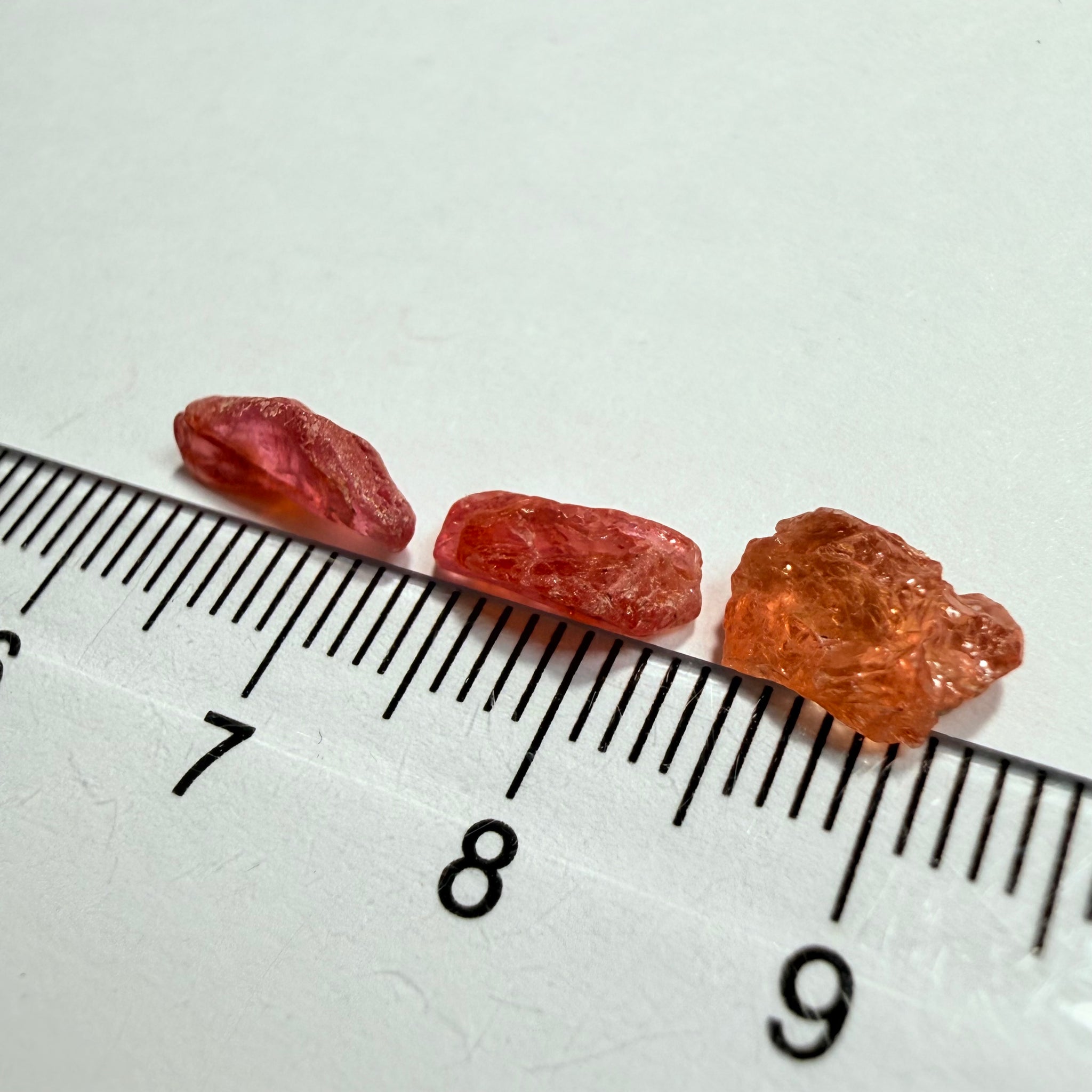 Umba Sapphire Lot, 4.69ct, Umba Valley, Tanzania, Untreated Unheated. Too flat to facet but set them in jewellery as is