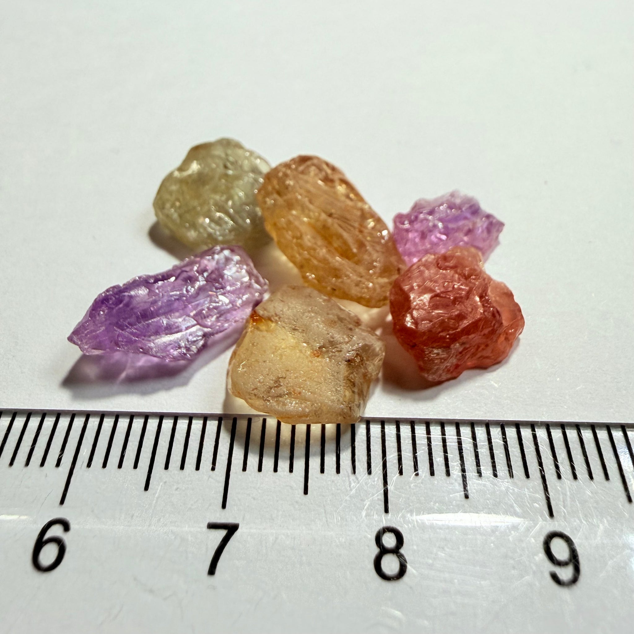 Umba Sapphire Lot, 27.81ct, Umba Valley, Tanzania, Untreated Unheated. Too flat to facet but set them in jewellery as is