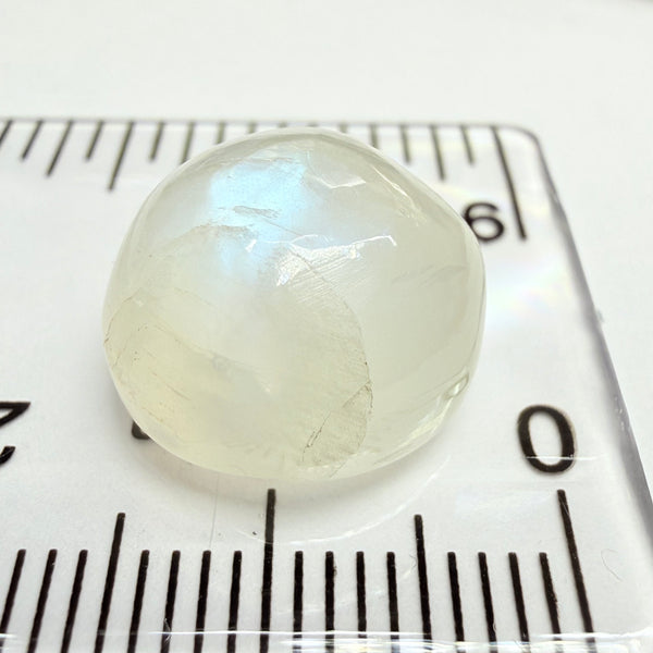 Blue Sheen Moonstone Cabochon, 11.73ct, Tanzania, Untreated Unheated