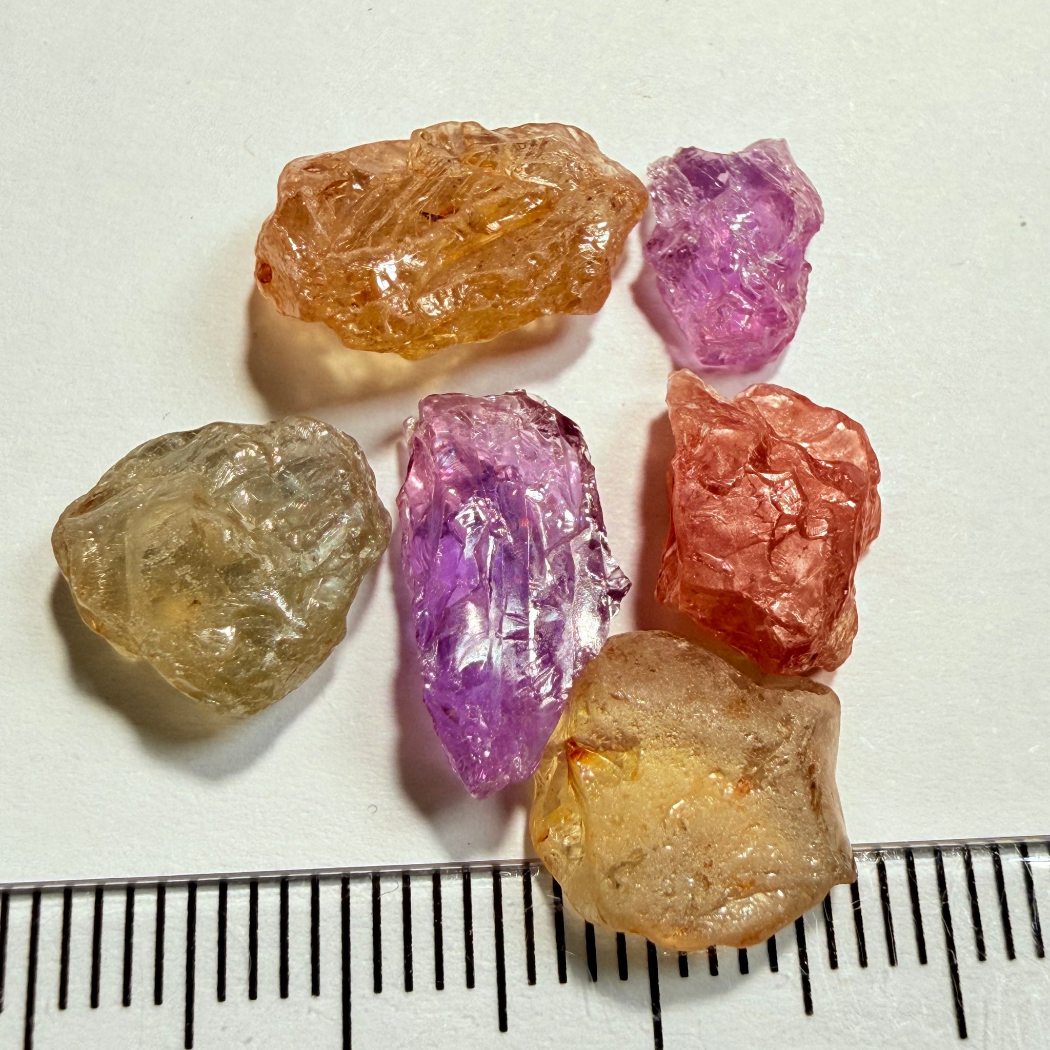 Umba Sapphire Lot, 27.81ct, Umba Valley, Tanzania, Untreated Unheated. Too flat to facet but set them in jewellery as is