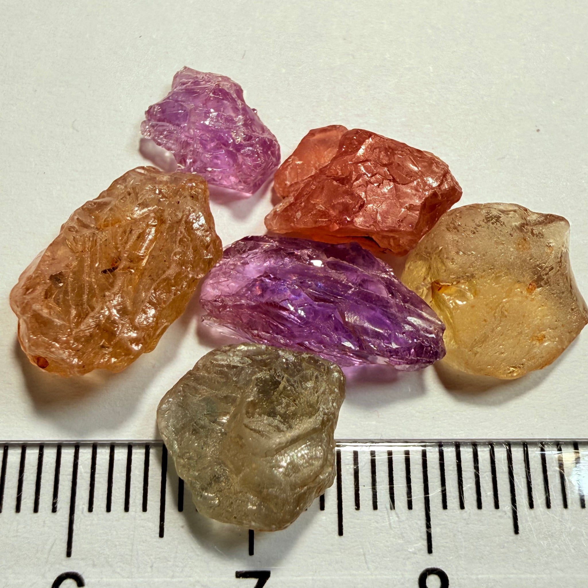 Umba Sapphire Lot, 27.81ct, Umba Valley, Tanzania, Untreated Unheated. Too flat to facet but set them in jewellery as is