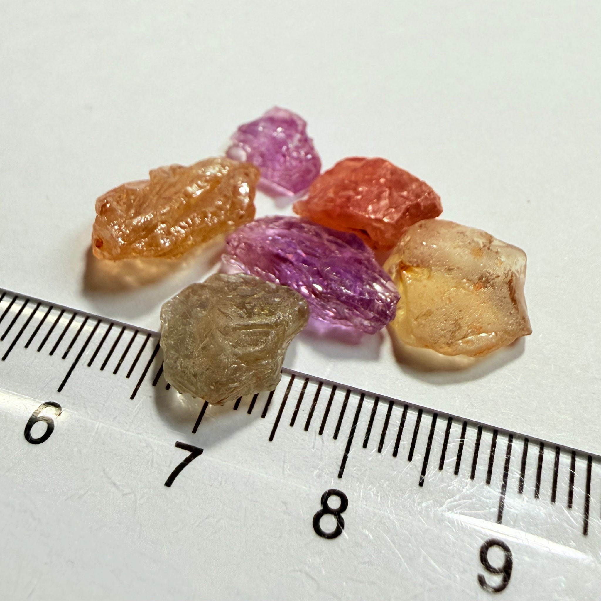 Umba Sapphire Lot, 27.81ct, Umba Valley, Tanzania, Untreated Unheated. Too flat to facet but set them in jewellery as is