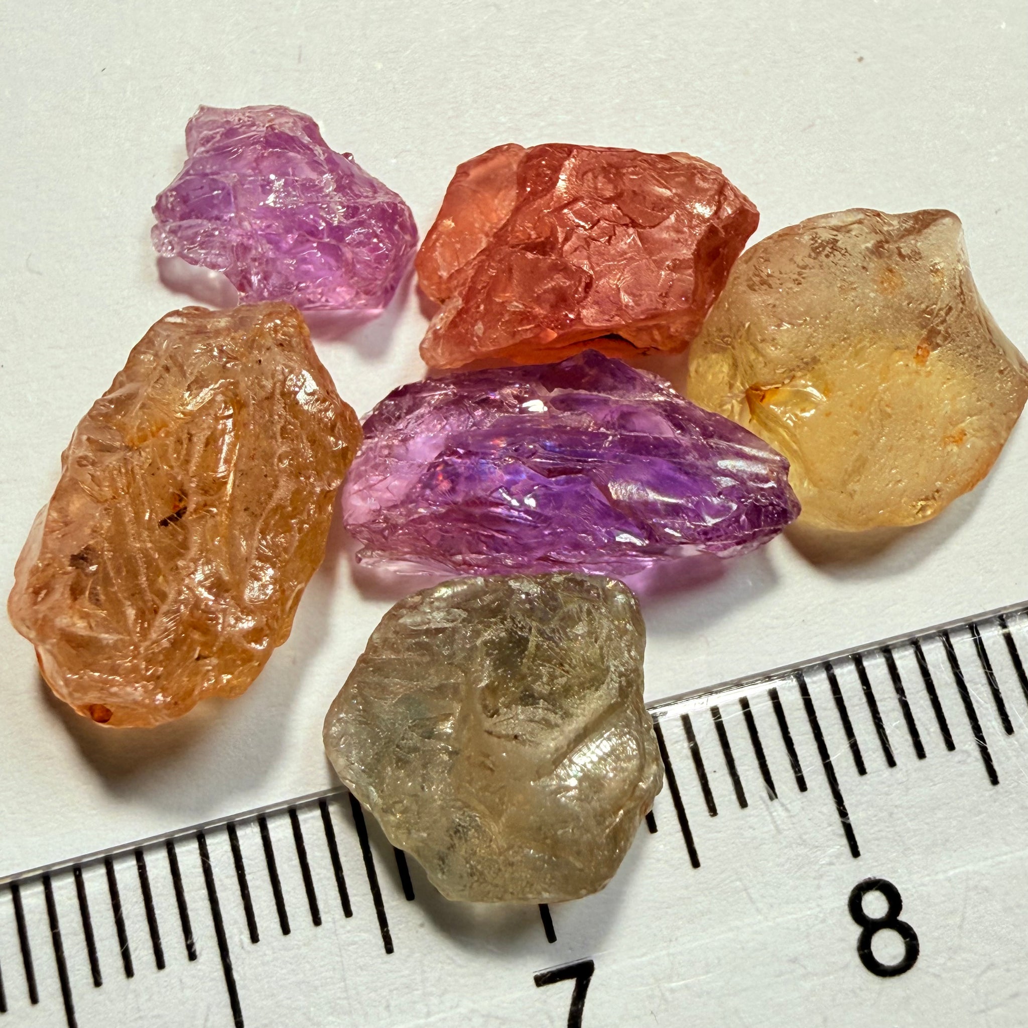 Umba Sapphire Lot, 27.81ct, Umba Valley, Tanzania, Untreated Unheated. Too flat to facet but set them in jewellery as is