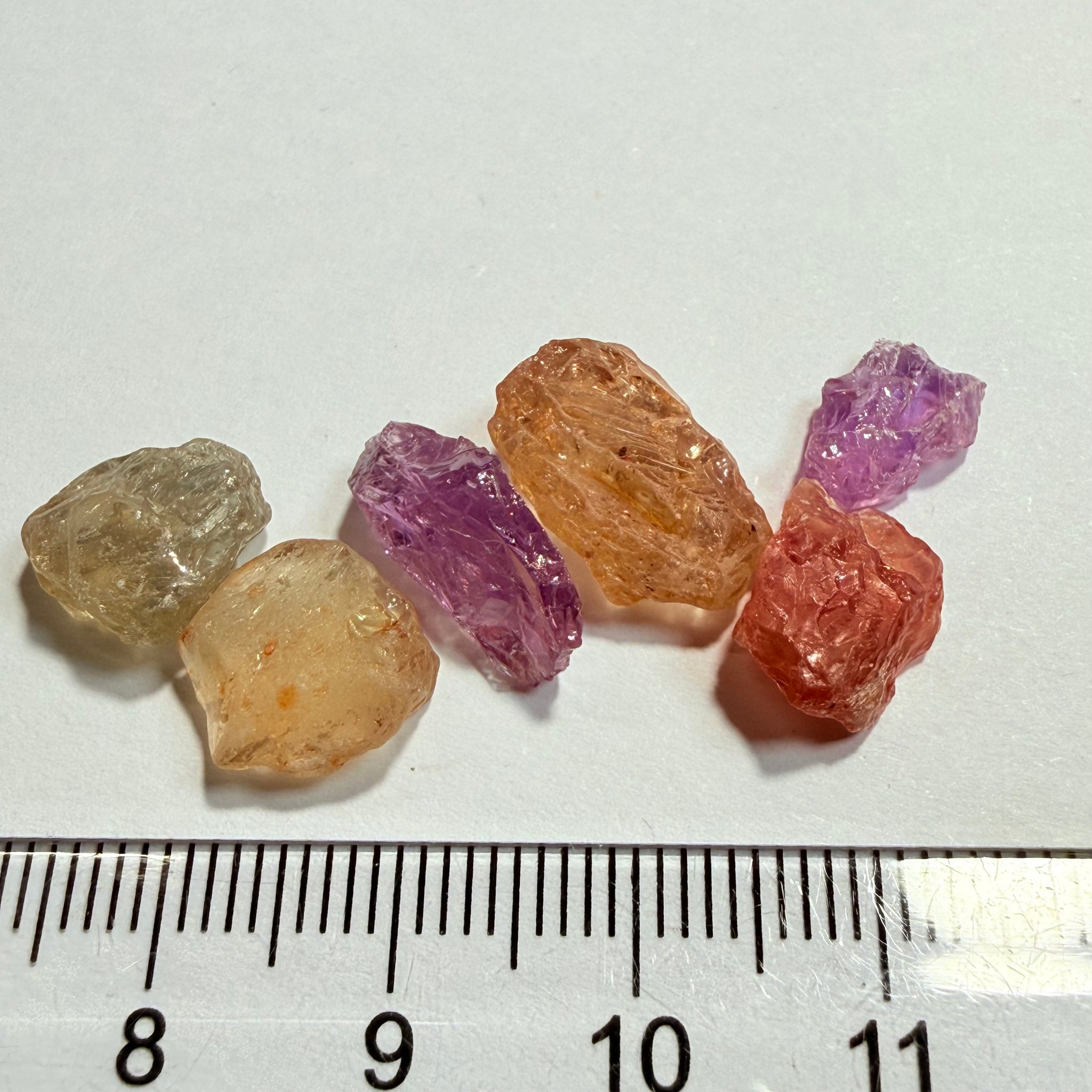Umba Sapphire Lot, 27.81ct, Umba Valley, Tanzania, Untreated Unheated. Too flat to facet but set them in jewellery as is