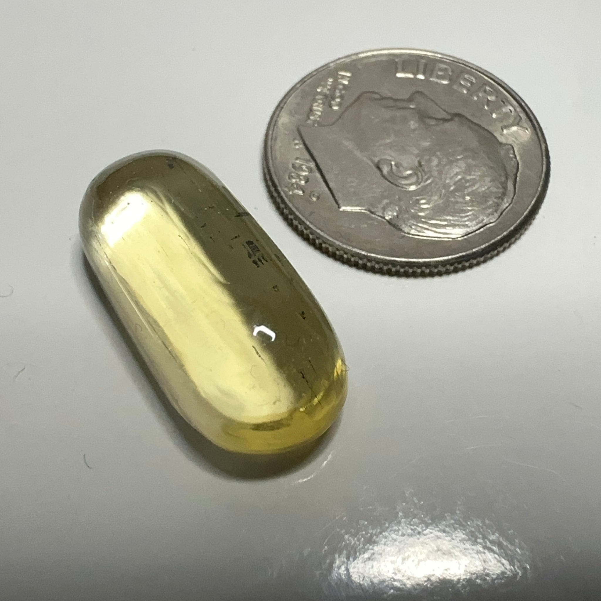 Golden Scapolite Cabochon, 11.25ct, Tanzania, Untreated Unheated