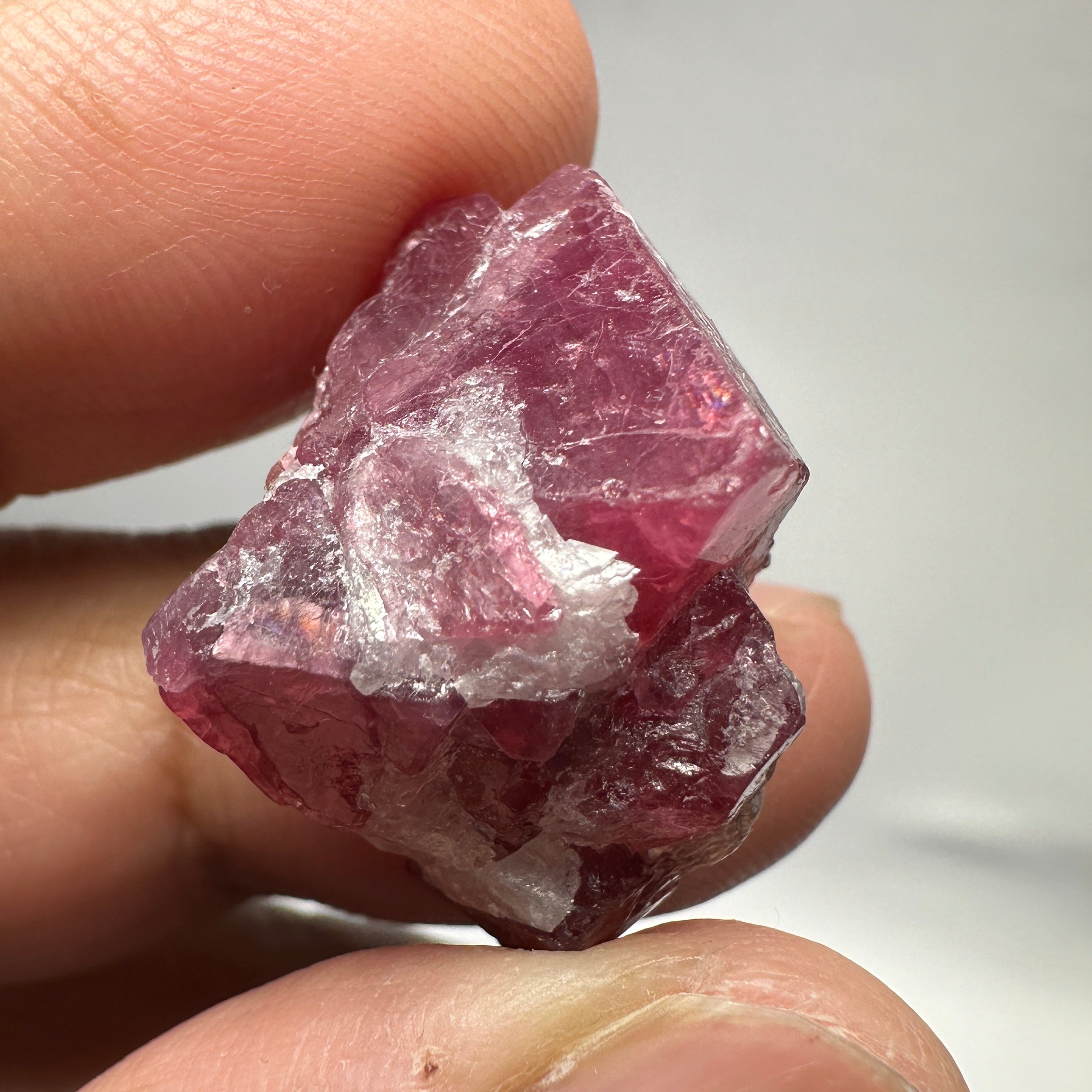 49.78ct Mahenge Spinel Crystal, Tanzania. Untreated Unheated