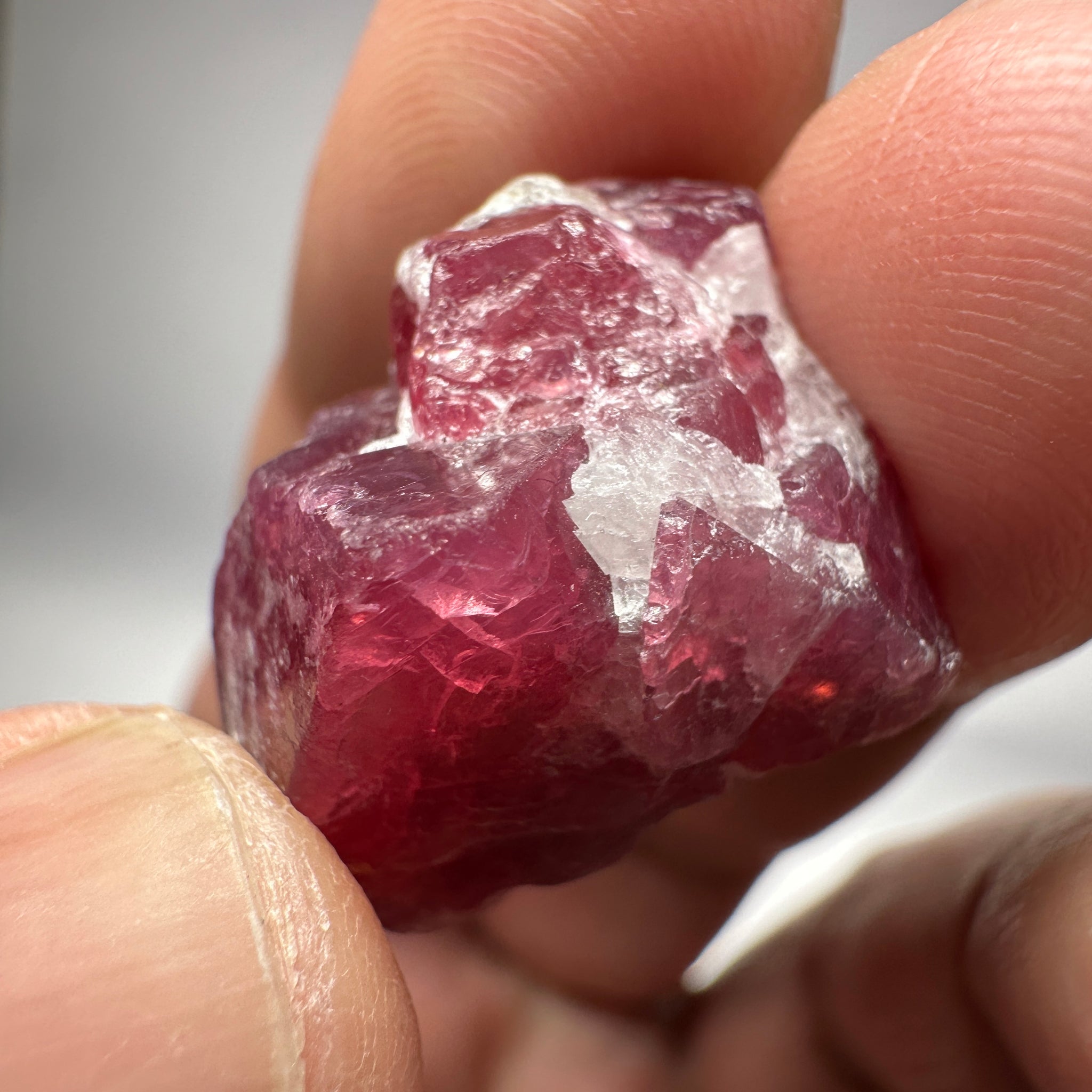 Mahenge Spinel Crystal, 49.78ct, Tanzania. Untreated Unheated