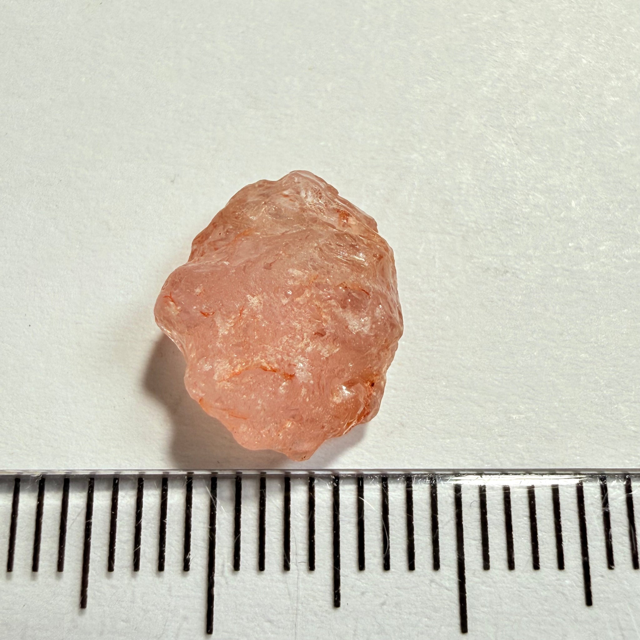 Umba Sapphire Lot, 5.99ct, Umba Valley, Tanzania, Untreated Unheated. Slightly included (tiny scattered white spots) Flattish stone with a challenging shape, you can cut a portrait or tablet cut