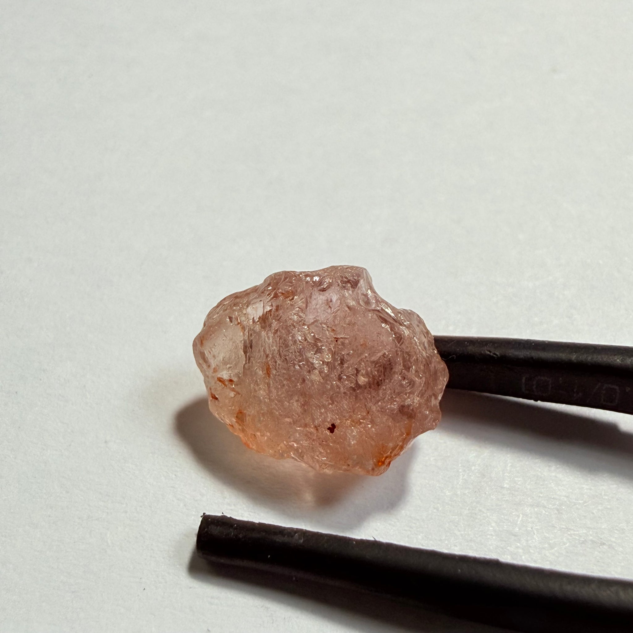 Umba Sapphire Lot, 5.99ct, Umba Valley, Tanzania, Untreated Unheated. Slightly included (tiny scattered white spots) Flattish stone with a challenging shape, you can cut a portrait or tablet cut