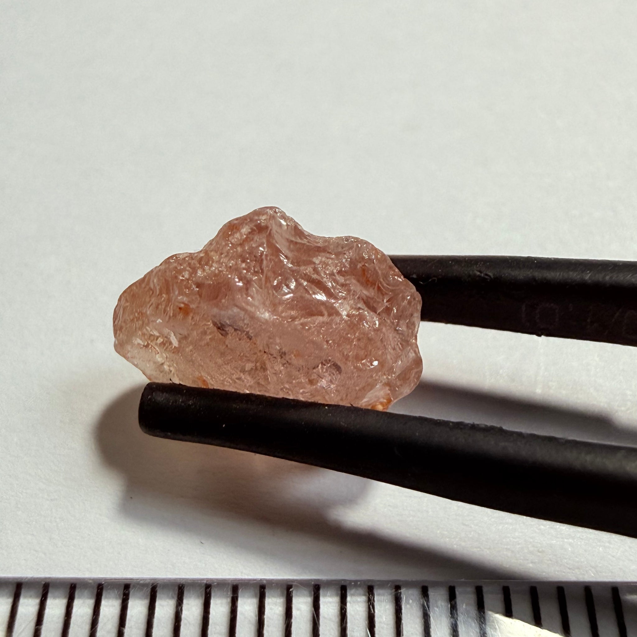 Umba Sapphire Lot, 5.99ct, Umba Valley, Tanzania, Untreated Unheated. Slightly included (tiny scattered white spots) Flattish stone with a challenging shape, you can cut a portrait or tablet cut