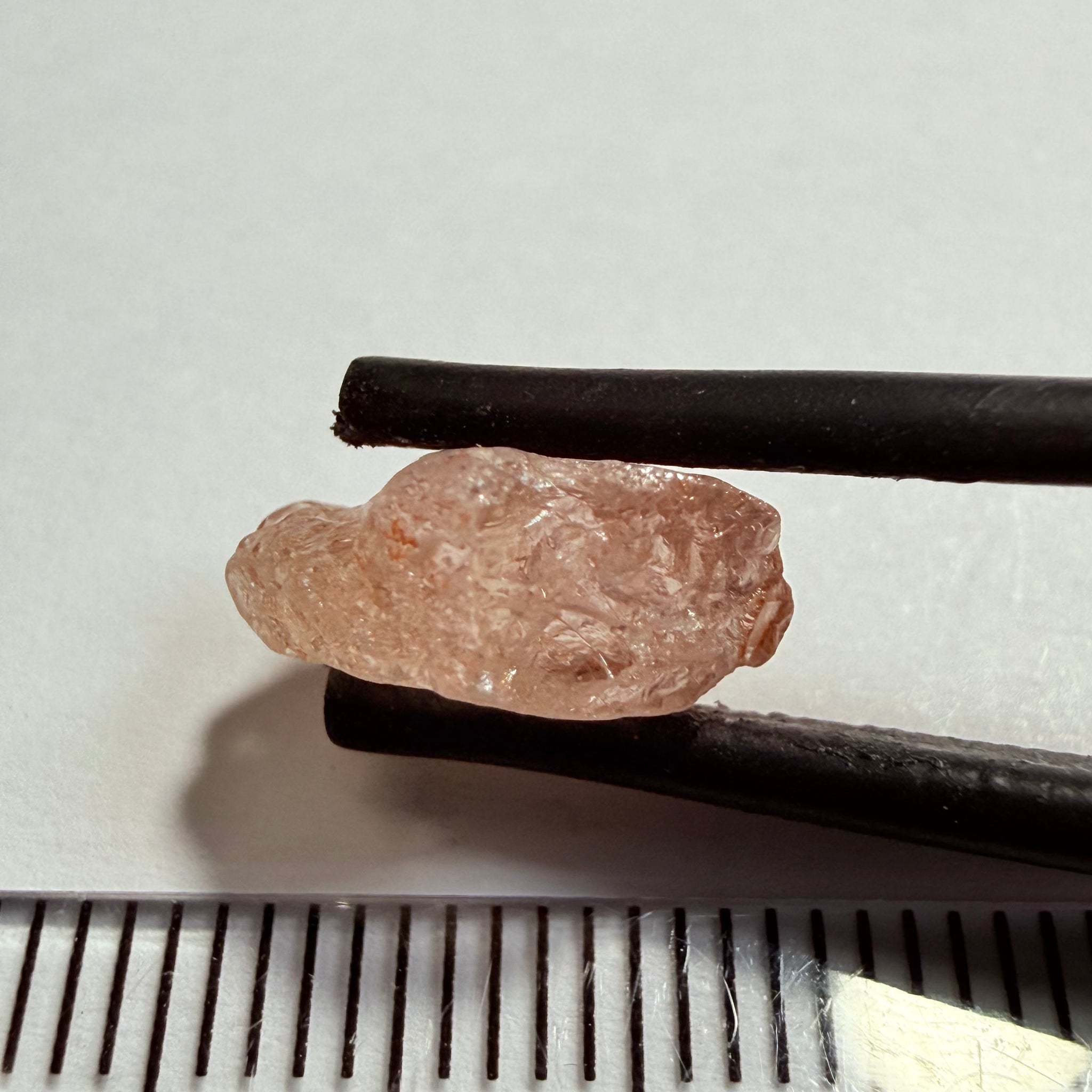 Umba Sapphire Lot, 5.99ct, Umba Valley, Tanzania, Untreated Unheated. Slightly included (tiny scattered white spots) Flattish stone with a challenging shape, you can cut a portrait or tablet cut