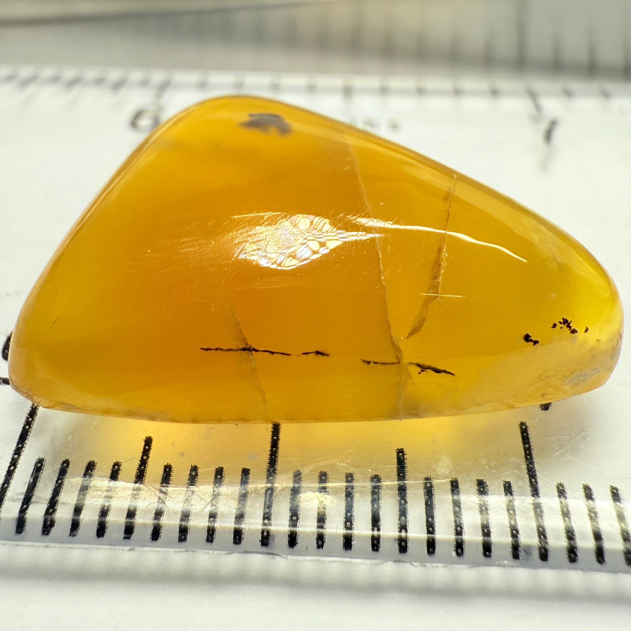 Opal cabochon, 18.57ct, Tanzania, Untreated Unheated