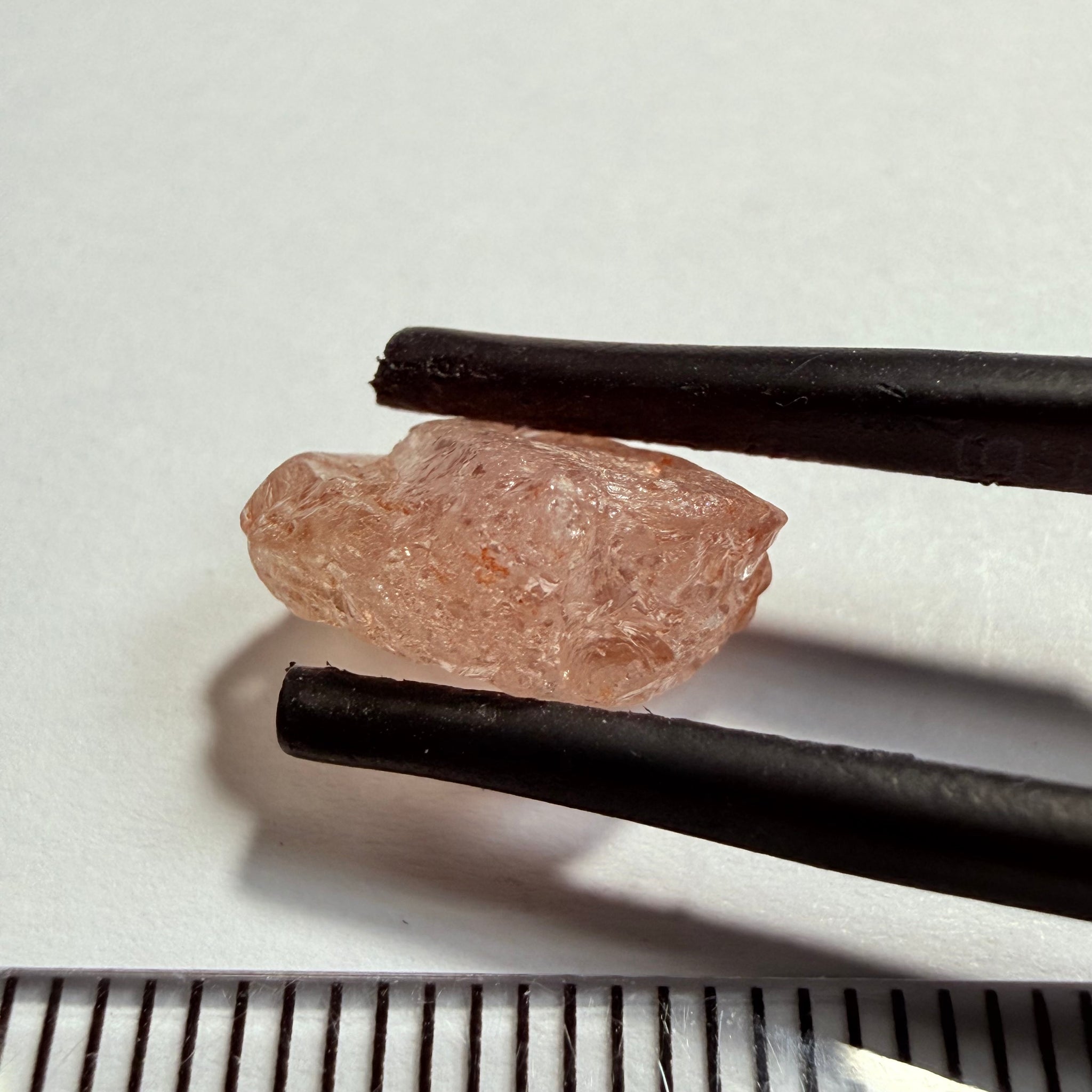 Umba Sapphire Lot, 5.99ct, Umba Valley, Tanzania, Untreated Unheated. Slightly included (tiny scattered white spots) Flattish stone with a challenging shape, you can cut a portrait or tablet cut