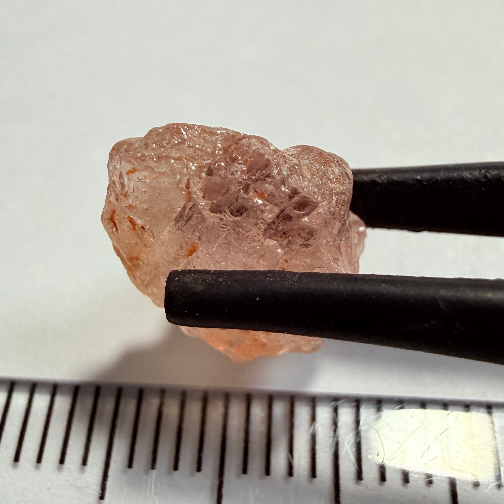 Umba Sapphire Lot, 5.99ct, Umba Valley, Tanzania, Untreated Unheated. Slightly included (tiny scattered white spots) Flattish stone with a challenging shape, you can cut a portrait or tablet cut