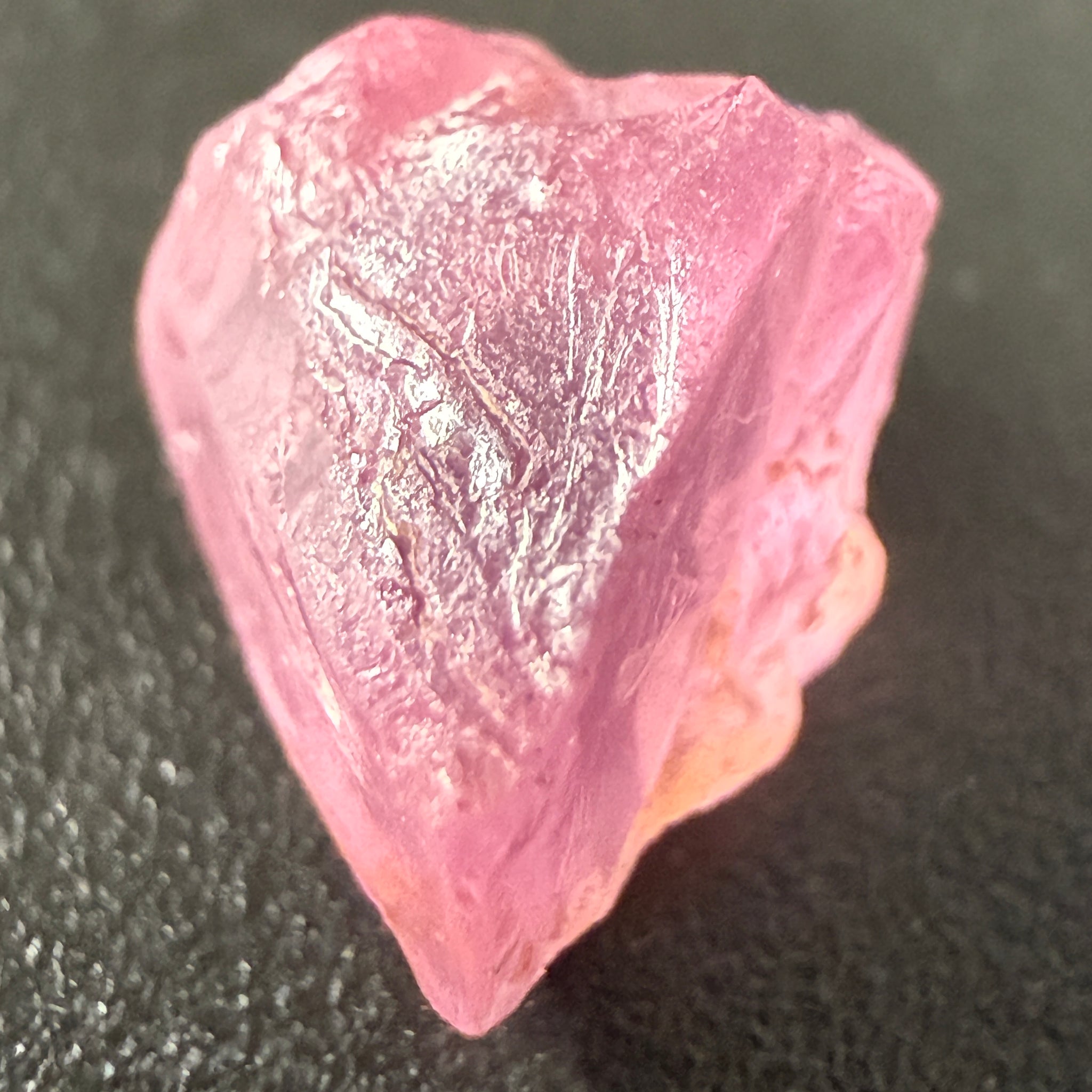 Pink Spinel, Sleepy Baby Pink Colour, 2.83ct, Tanzania, Untreated Unheated. No cracks, just silk giving a milky effect