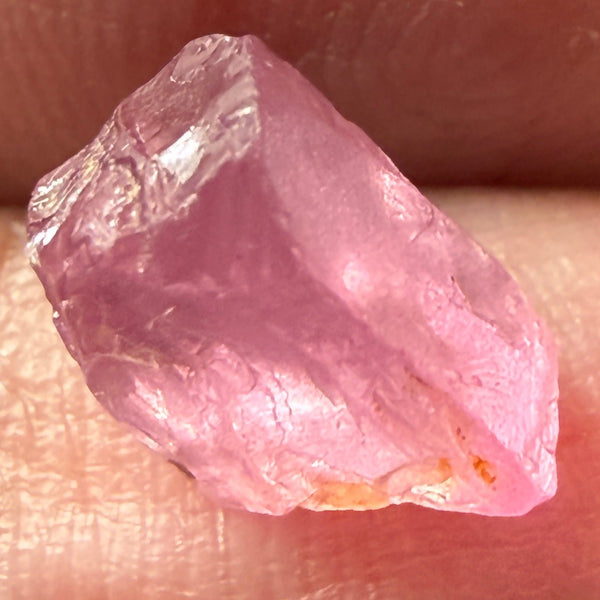 Pink Spinel, Sleepy Baby Pink Colour, 2.83ct, Tanzania, Untreated Unheated. No cracks, just silk giving a milky effect