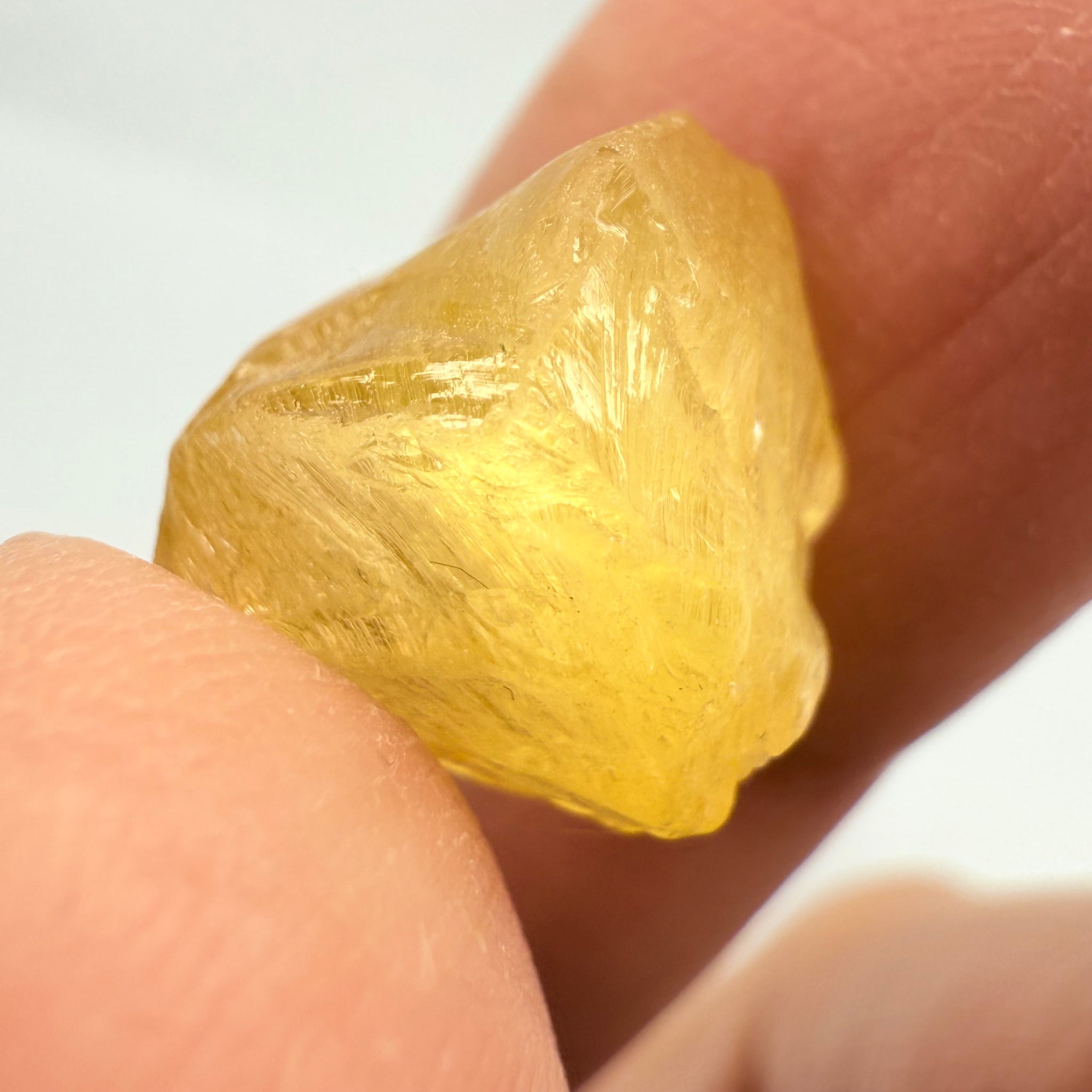 Silky Danburite, 12.32ct, Tanzania, Untreated Unheated, silky, great for a cab!