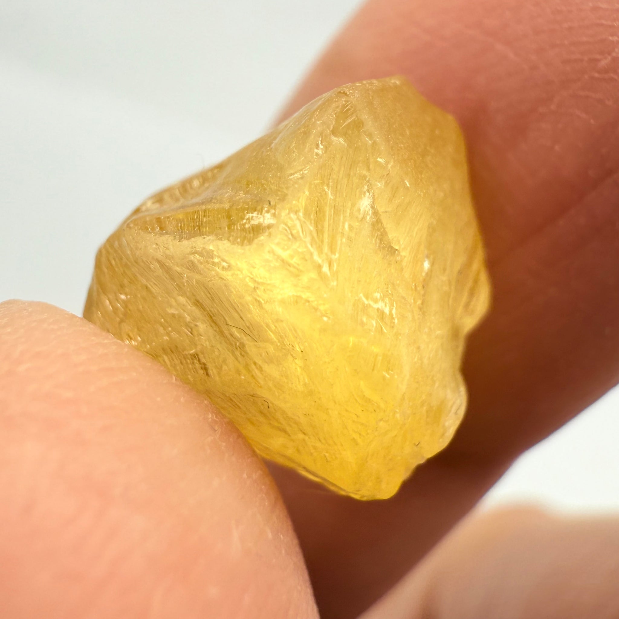 Silky Danburite, 12.32ct, Tanzania, Untreated Unheated, silky, great for a cab!