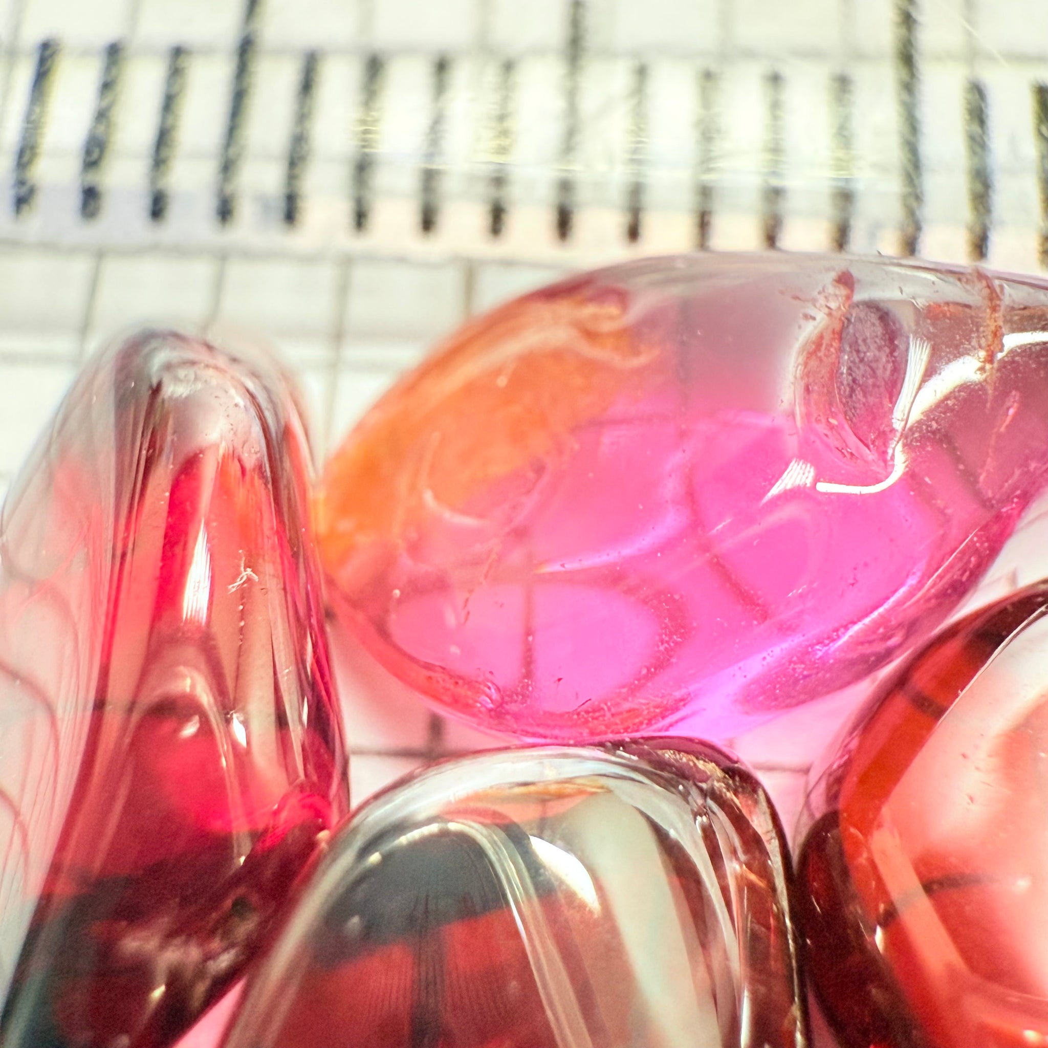 Mix Tanzanian Garnet Lot, Freeform Cabochons, 30.71ct, from multiple areas in Tanzania, Untreated Unheated, great for designers getting creative, very high polish, excellent transparency. 10 pc lot, 3.0ct av.