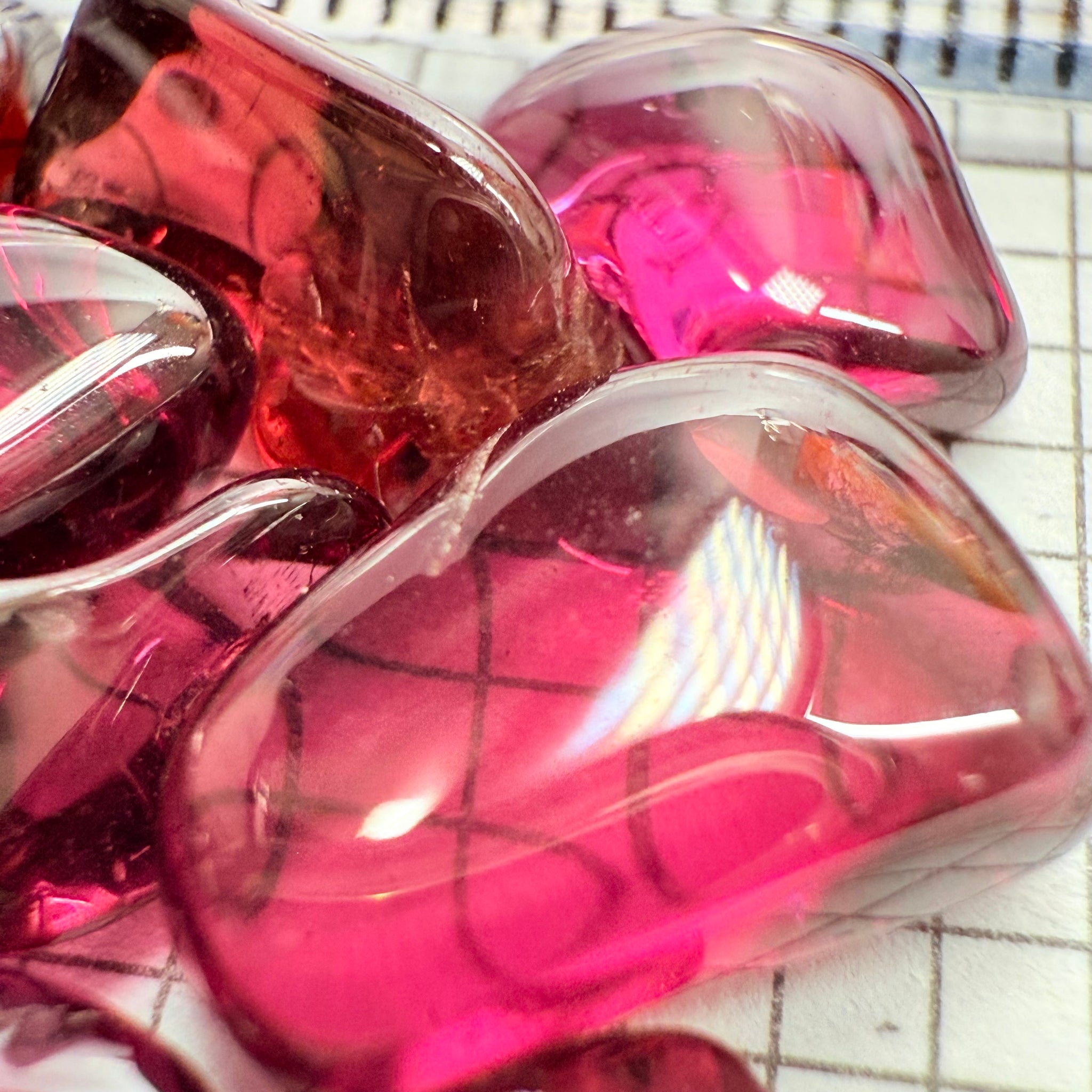 Mix Tanzanian Garnet Lot, Freeform Cabochons, 27.68ct, from multiple areas in Tanzania, Untreated Unheated, great for designers getting creative, very high polish, excellent transparency. 10 pc lot, 2.7ct av.