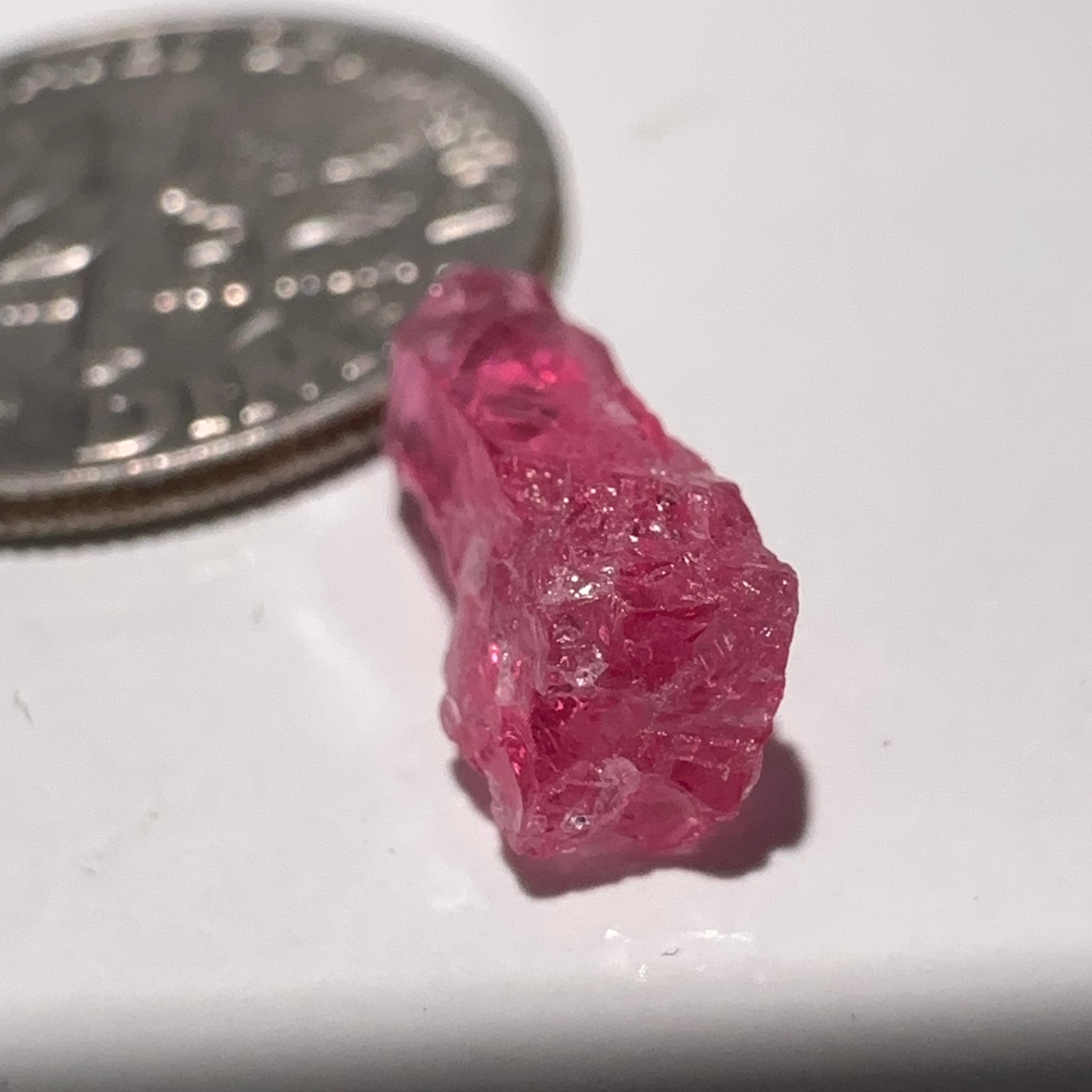 Mahenge Spinel, 1.91ct, Mahenge, Tanzania, silky, Untreated Unheated, tiny stone
