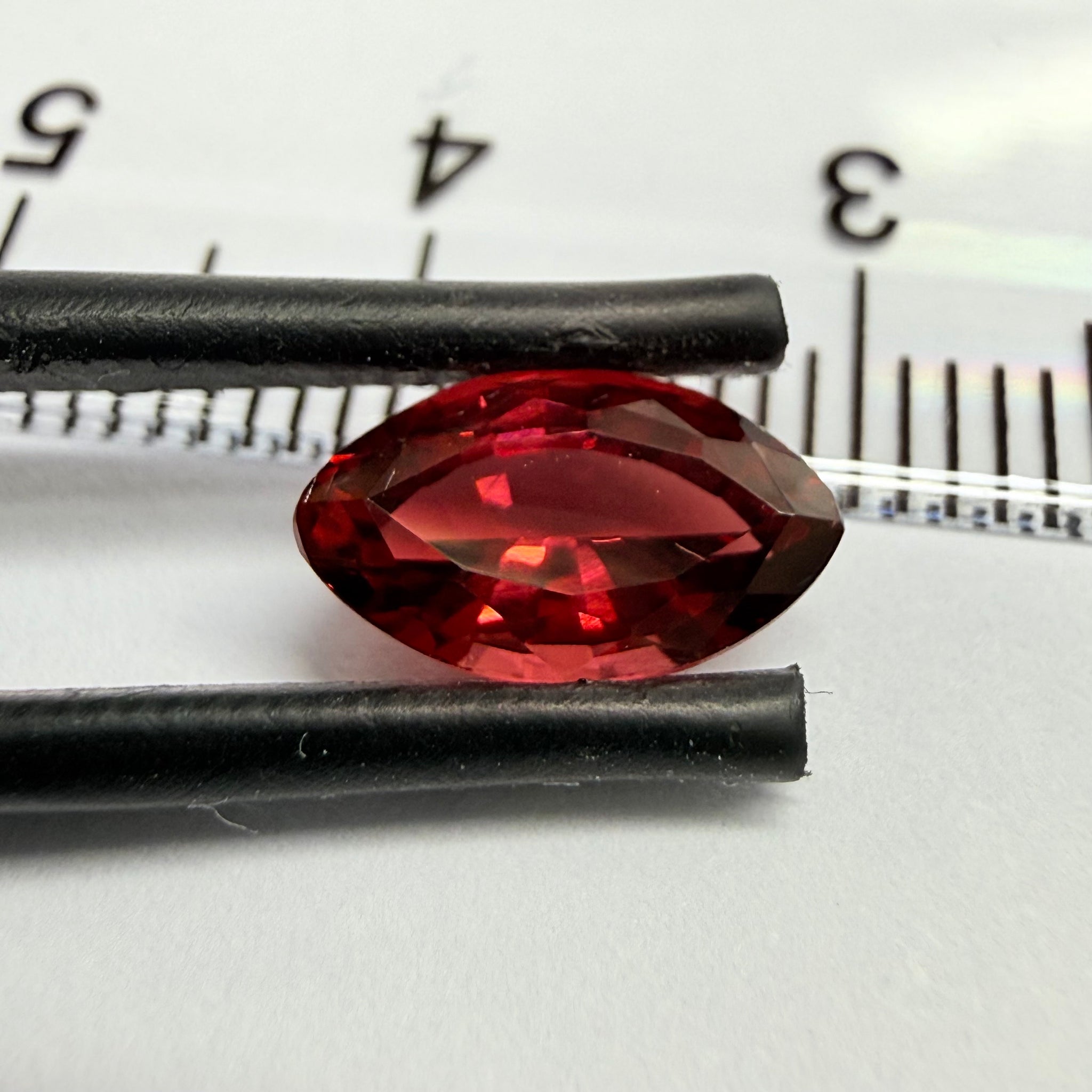 Umba Garnet, 1.93ct, Umba Valley, Tanzania, Untreated Unheated, slight table scratch