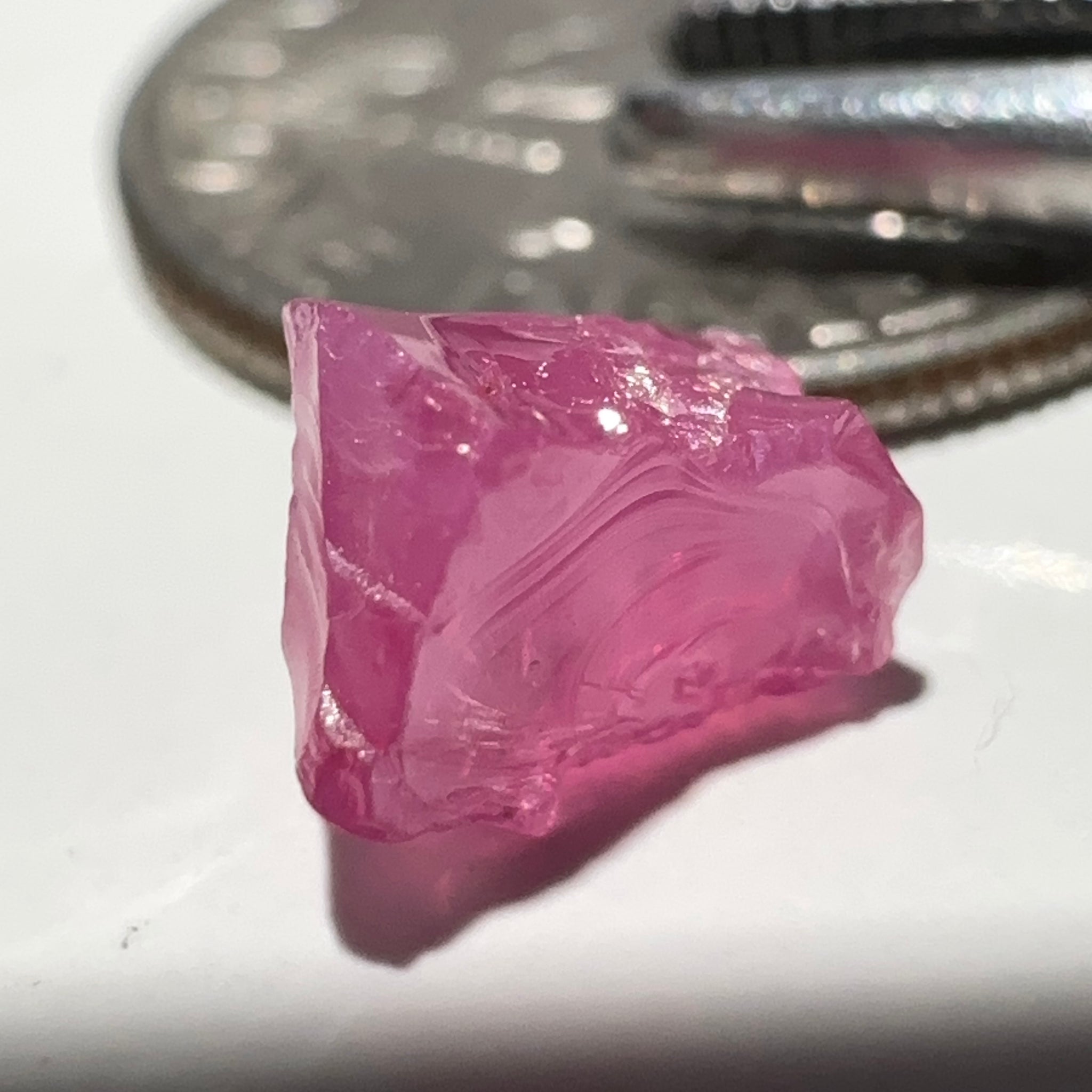 Mahenge Spinel, 1.45ct, Mahenge, Tanzania, silky, Untreated Unheated, tiny stone