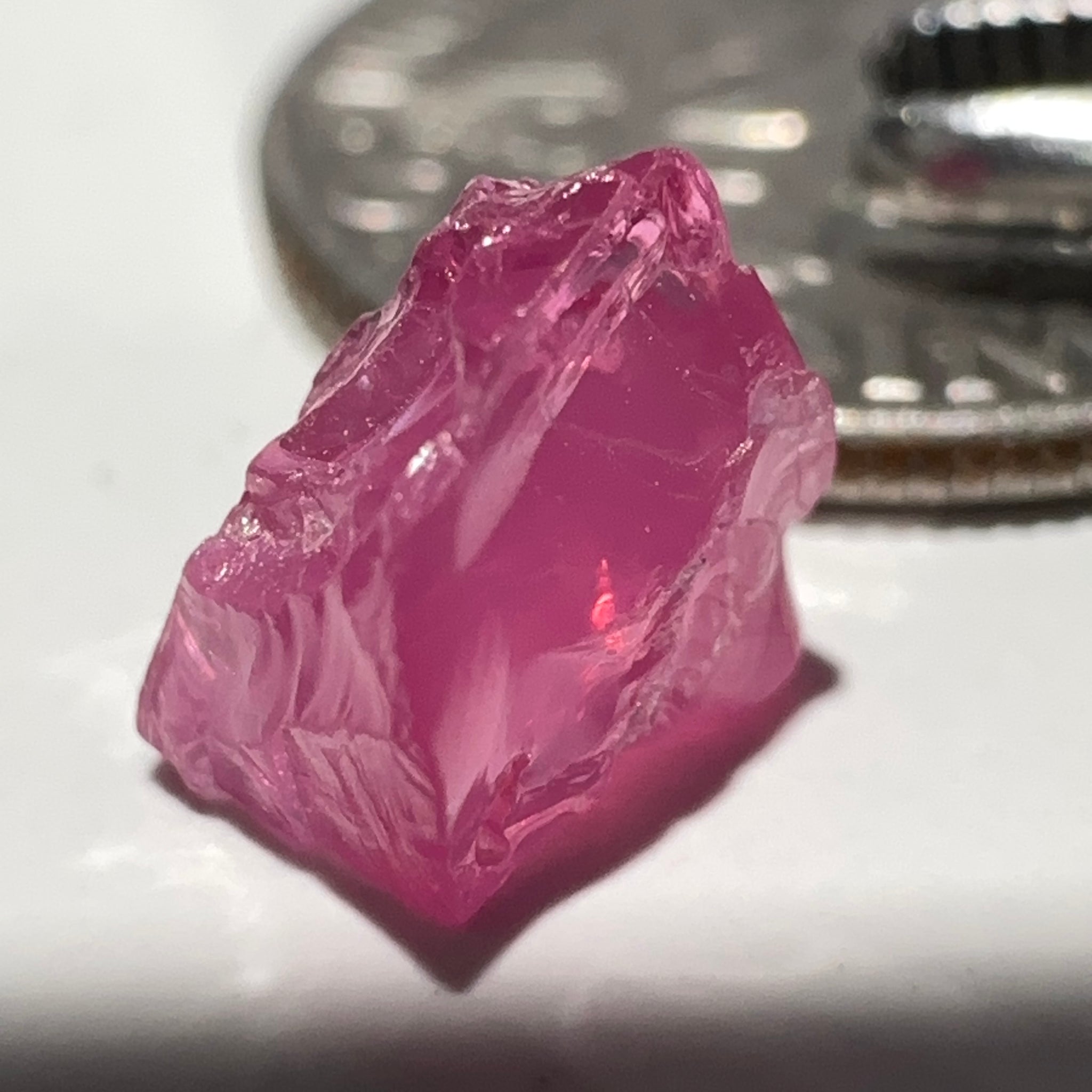 Mahenge Spinel, 1.45ct, Mahenge, Tanzania, silky, Untreated Unheated, tiny stone