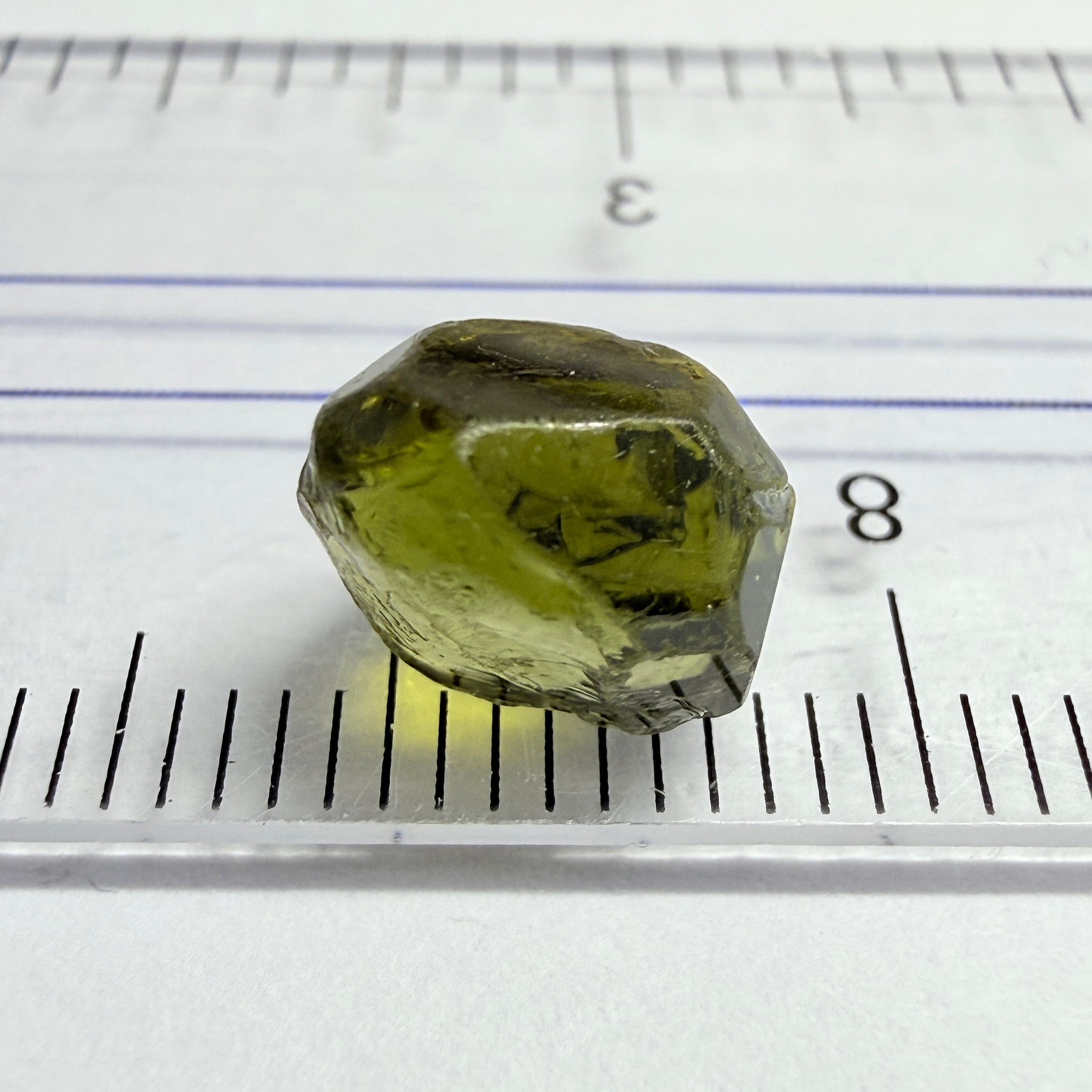 Tourmaline crystal, 3.52ct, Mozambique, Untreated Unheated, vvs-if