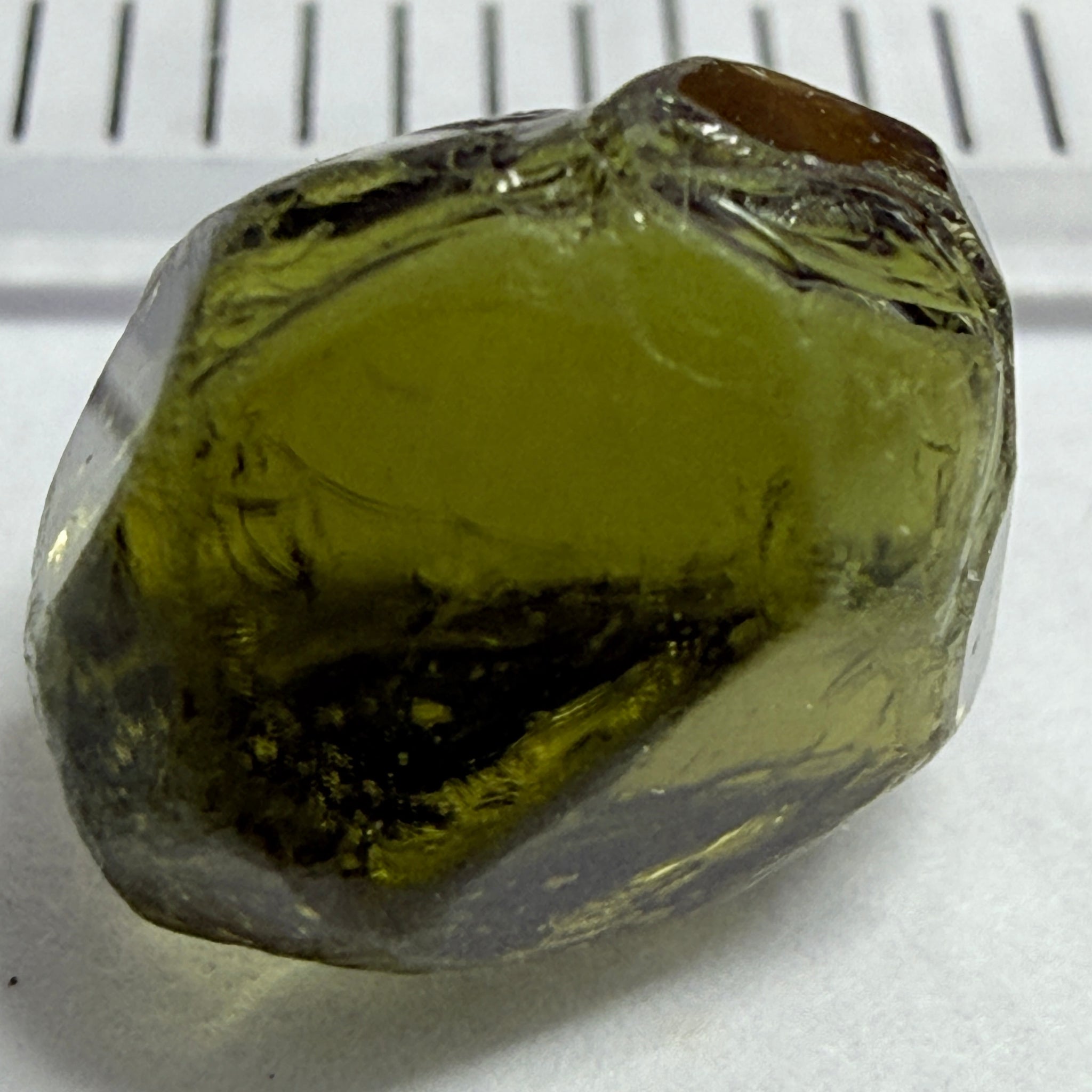 Tourmaline crystal, 3.52ct, Mozambique, Untreated Unheated, vvs-if