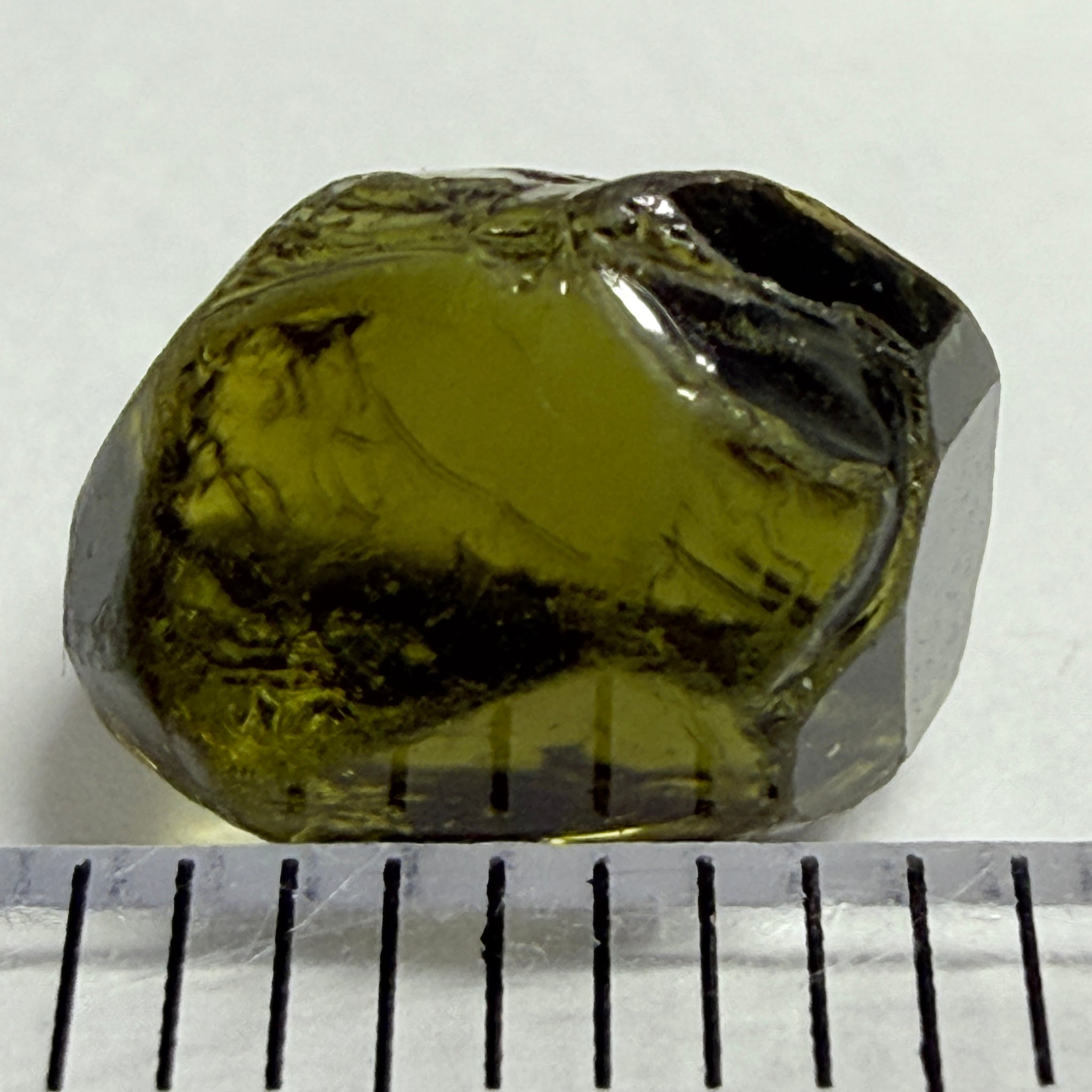 Tourmaline crystal, 3.52ct, Mozambique, Untreated Unheated, vvs-if