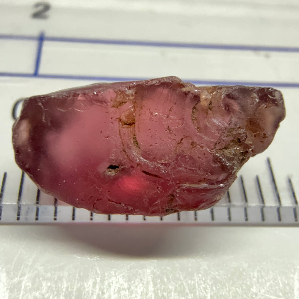 Rhodolite Garnet Colour Shifting, 5.32ct, Umba, Tanzania, Untreated Untreated. A very large spot on the outside going a few mm in