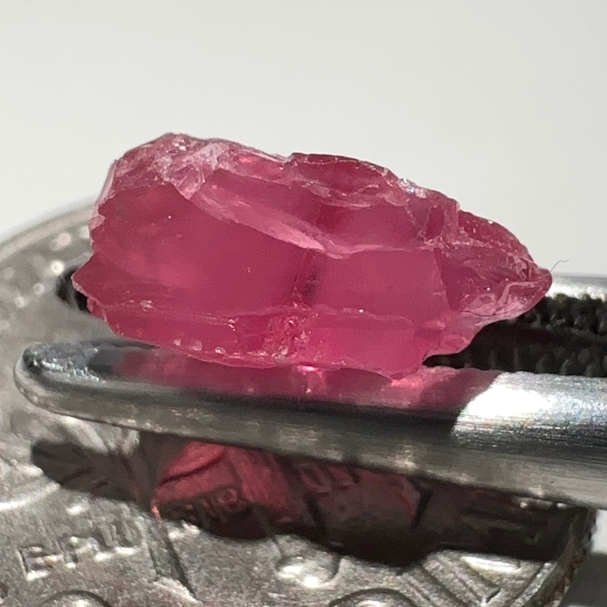 Mahenge Spinel, 1.72ct, Mahenge, Tanzania, silky, Untreated Unheated, tiny stone, sl crack on outside, see pics