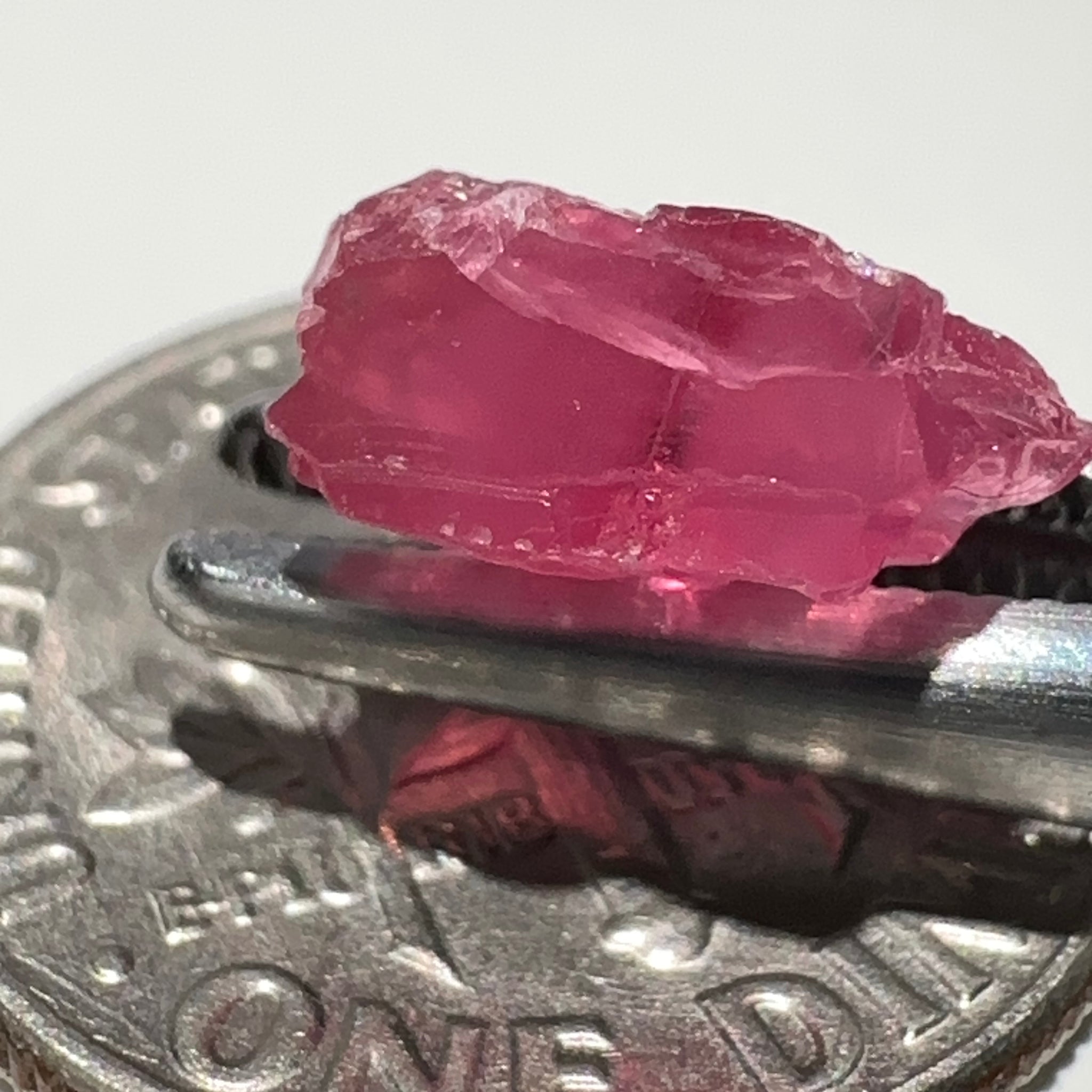 Mahenge Spinel, 1.72ct, Mahenge, Tanzania, silky, Untreated Unheated, tiny stone, sl crack on outside, see pics