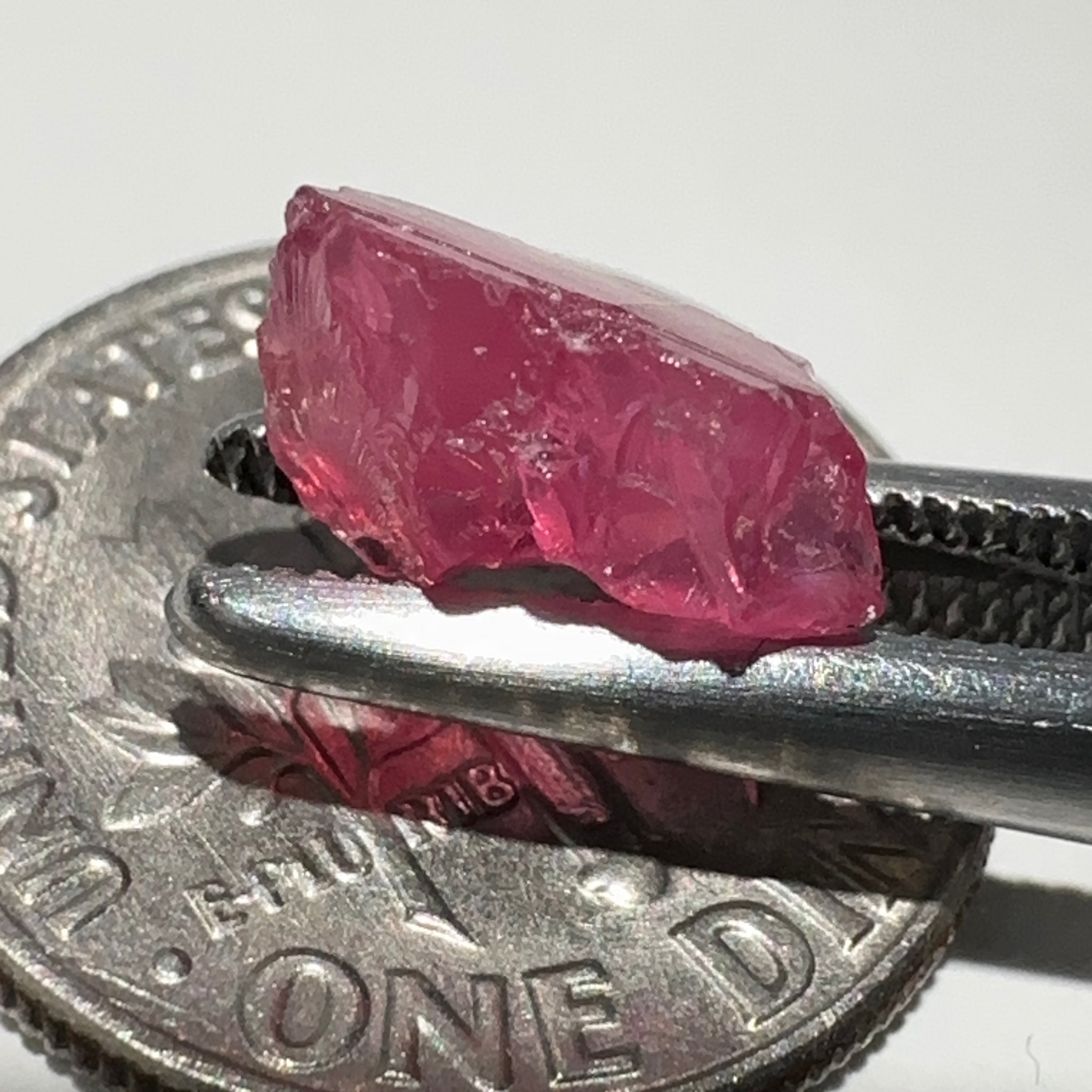 Mahenge Spinel, 1.72ct, Mahenge, Tanzania, silky, Untreated Unheated, tiny stone, sl crack on outside, see pics