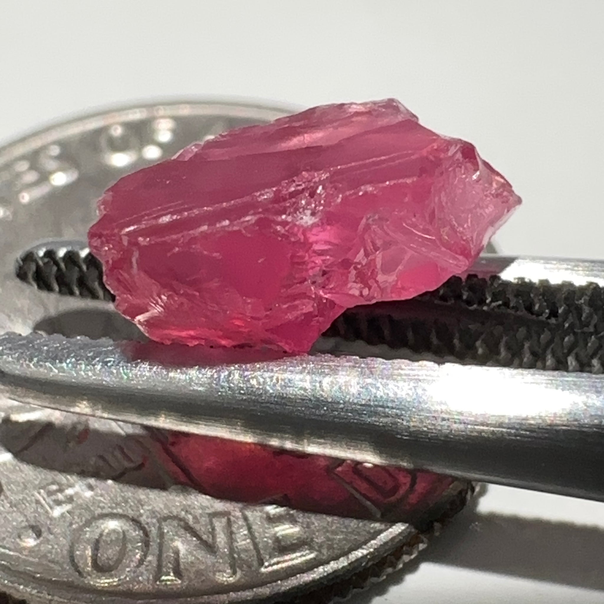 Mahenge Spinel, 1.72ct, Mahenge, Tanzania, silky, Untreated Unheated, tiny stone, sl crack on outside, see pics