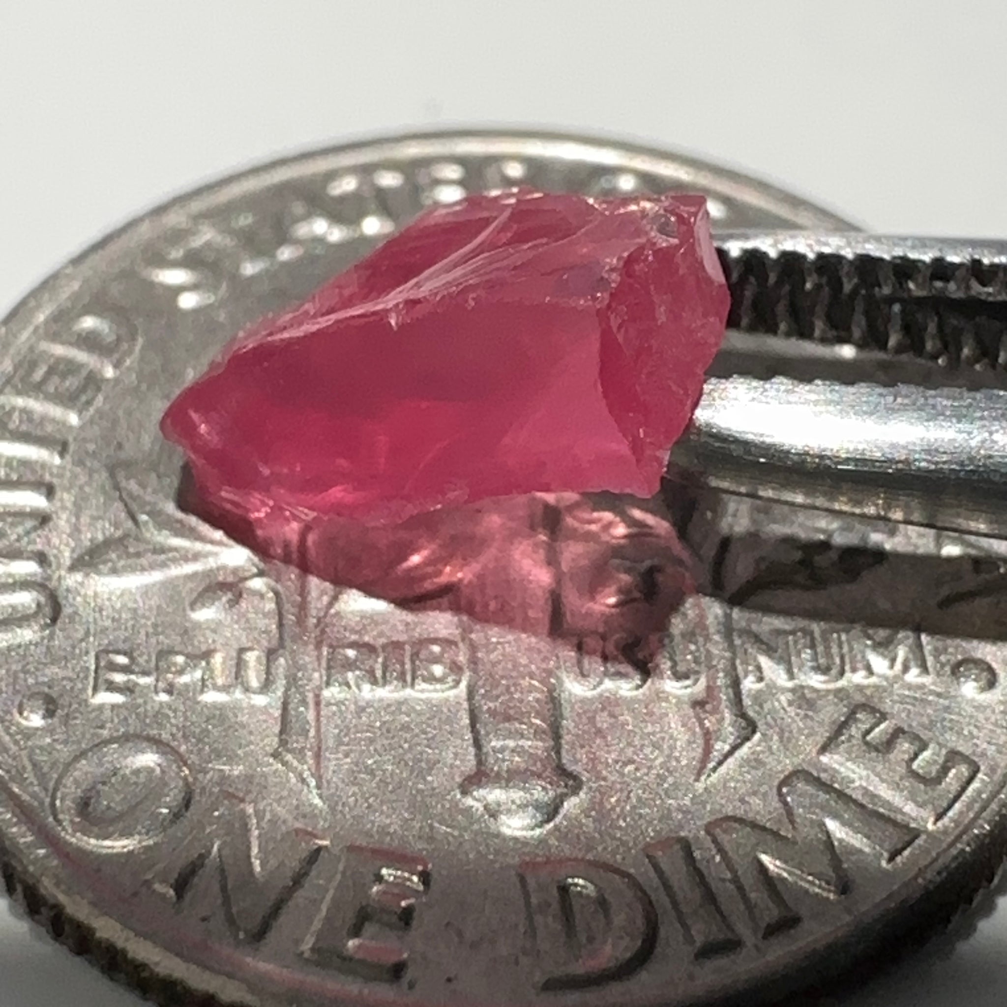 Mahenge Spinel, 1.15ct, Mahenge, Tanzania, silky, Untreated Unheated, tiny stone, flat