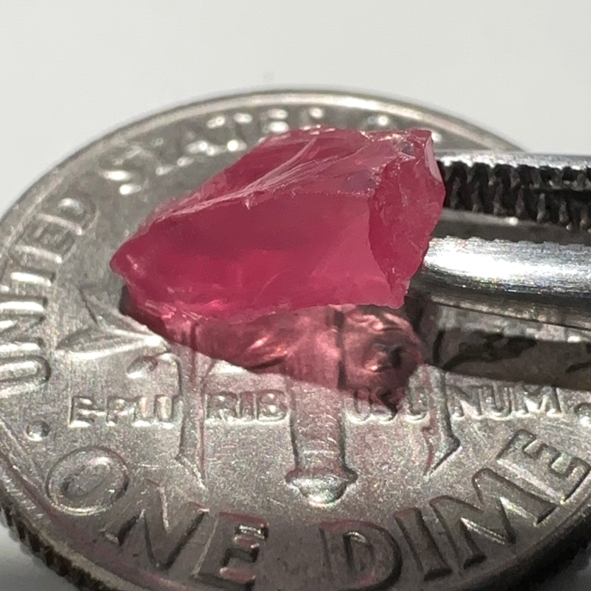 Mahenge Spinel, 1.15ct, Mahenge, Tanzania, silky, Untreated Unheated, tiny stone, flat