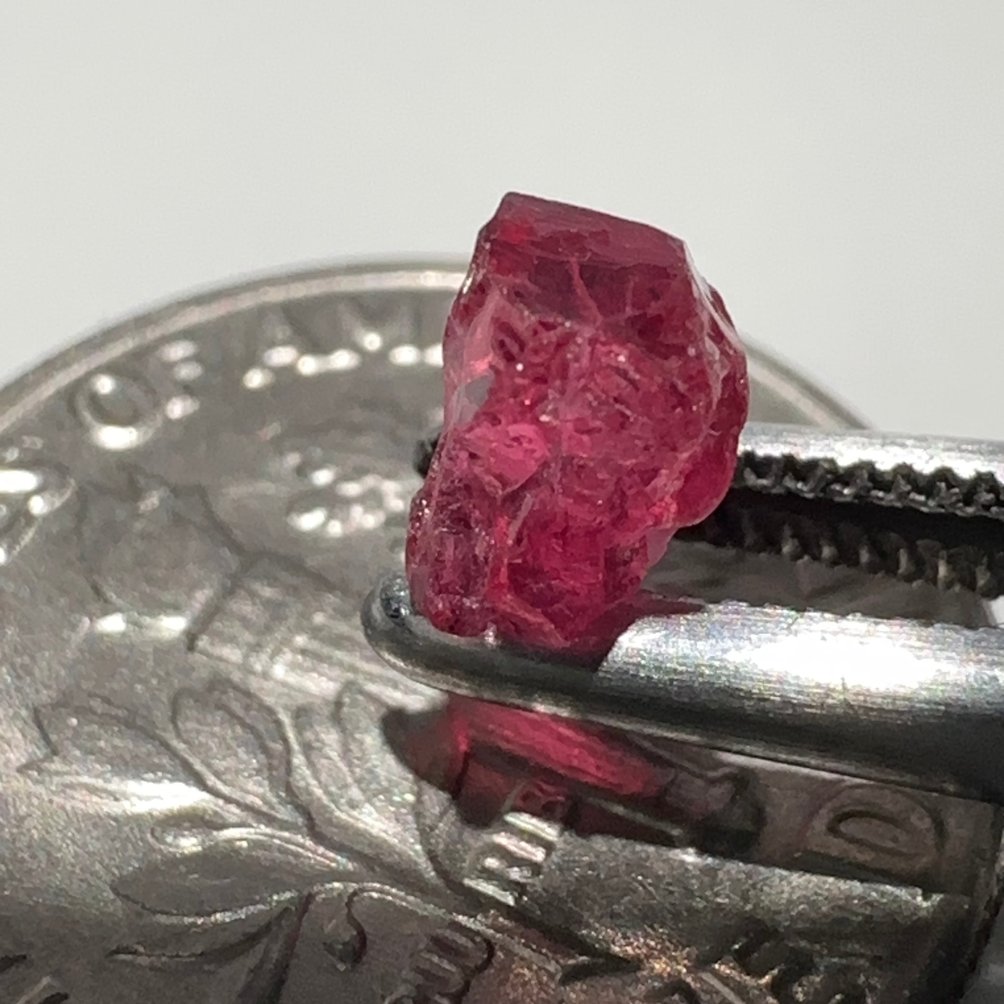 Mahenge Spinel, 0.87ct, Mahenge, Tanzania, silky, Untreated Unheated, tiny stone