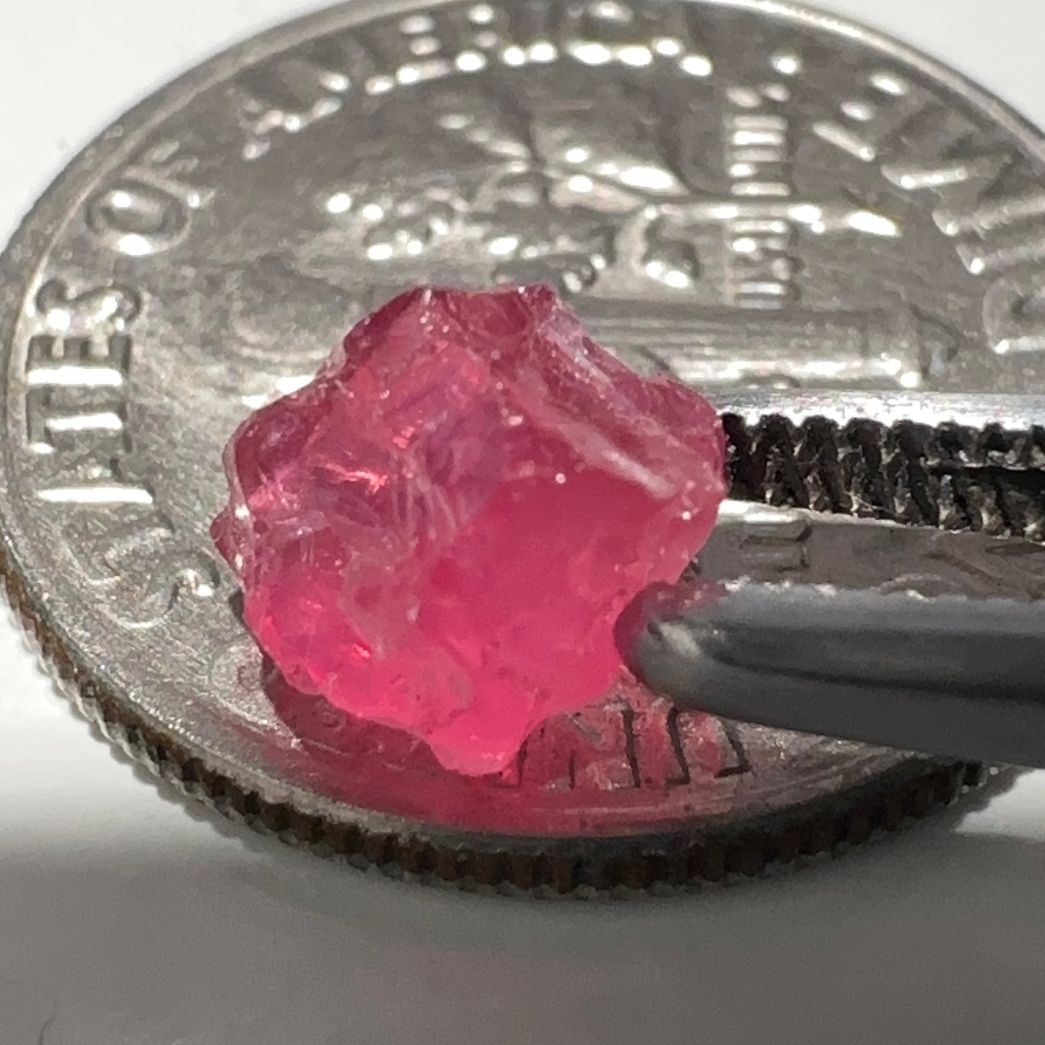 Mahenge Spinel, 1.11ct, Mahenge, Tanzania, silky, Untreated Unheated, tiny stone