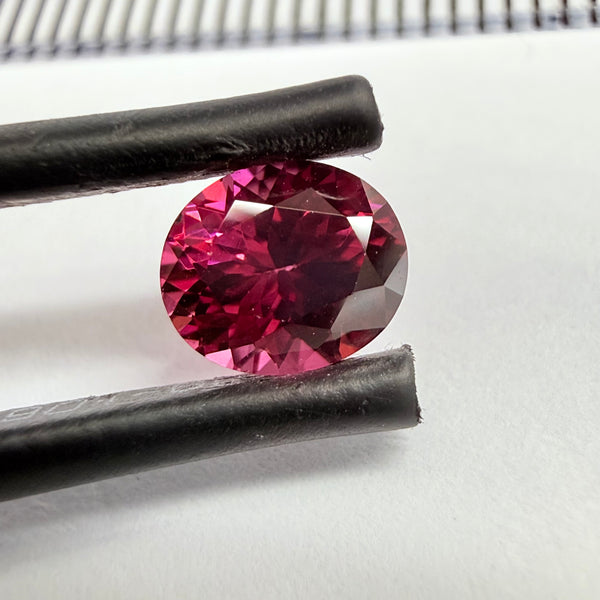 Rhodolite Garnet, 0.88ct, Umba Valley, Tanzania, Untreated Unheated