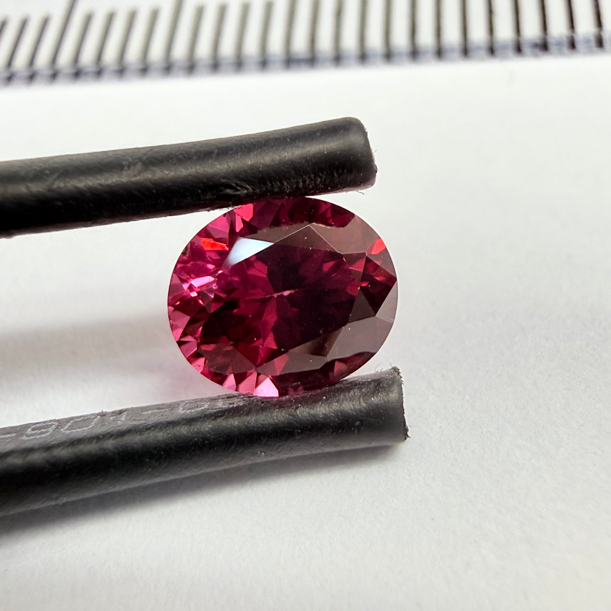 Rhodolite Garnet, 0.88ct, Umba Valley, Tanzania, Untreated Unheated