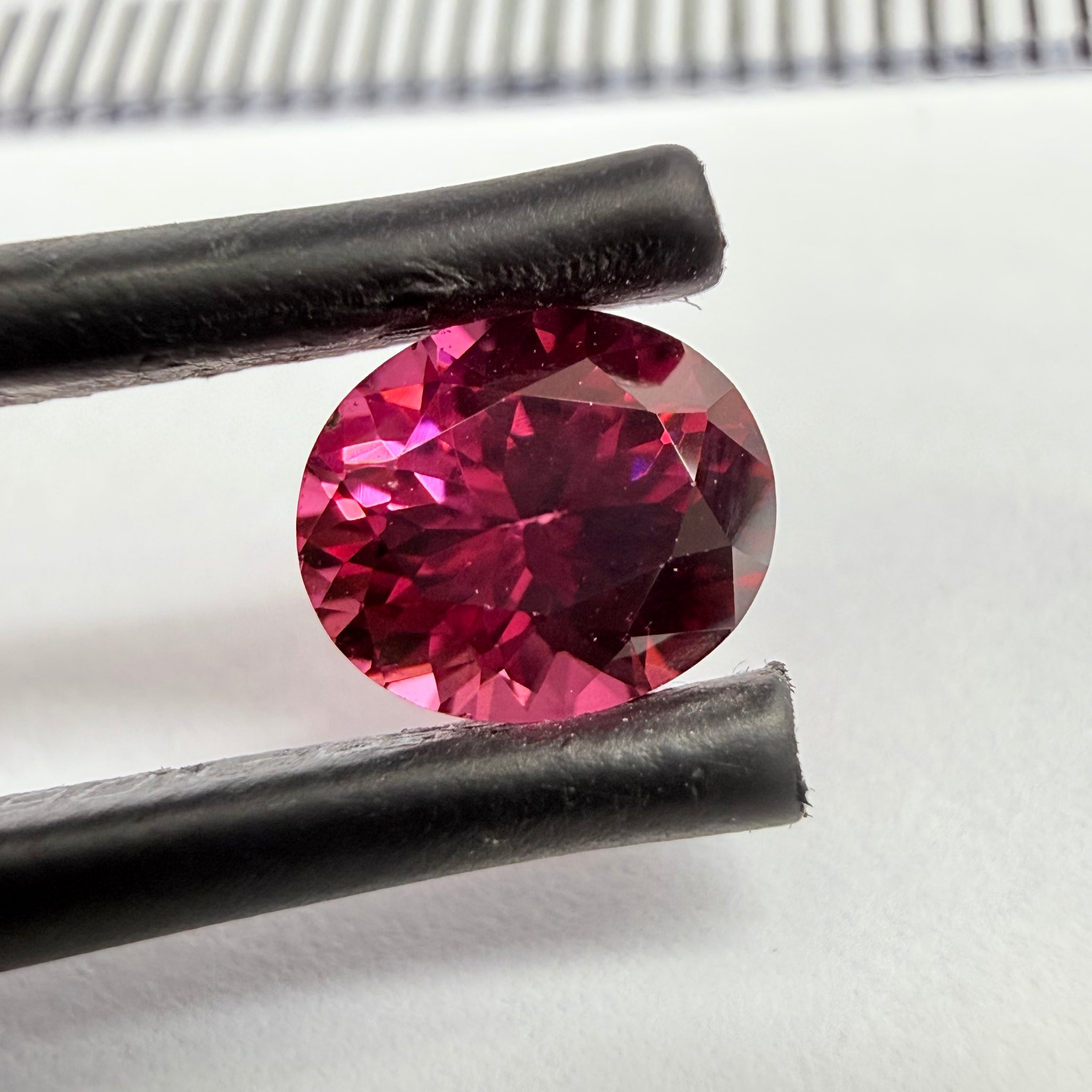 Rhodolite Garnet, 0.88ct, Umba Valley, Tanzania, Untreated Unheated