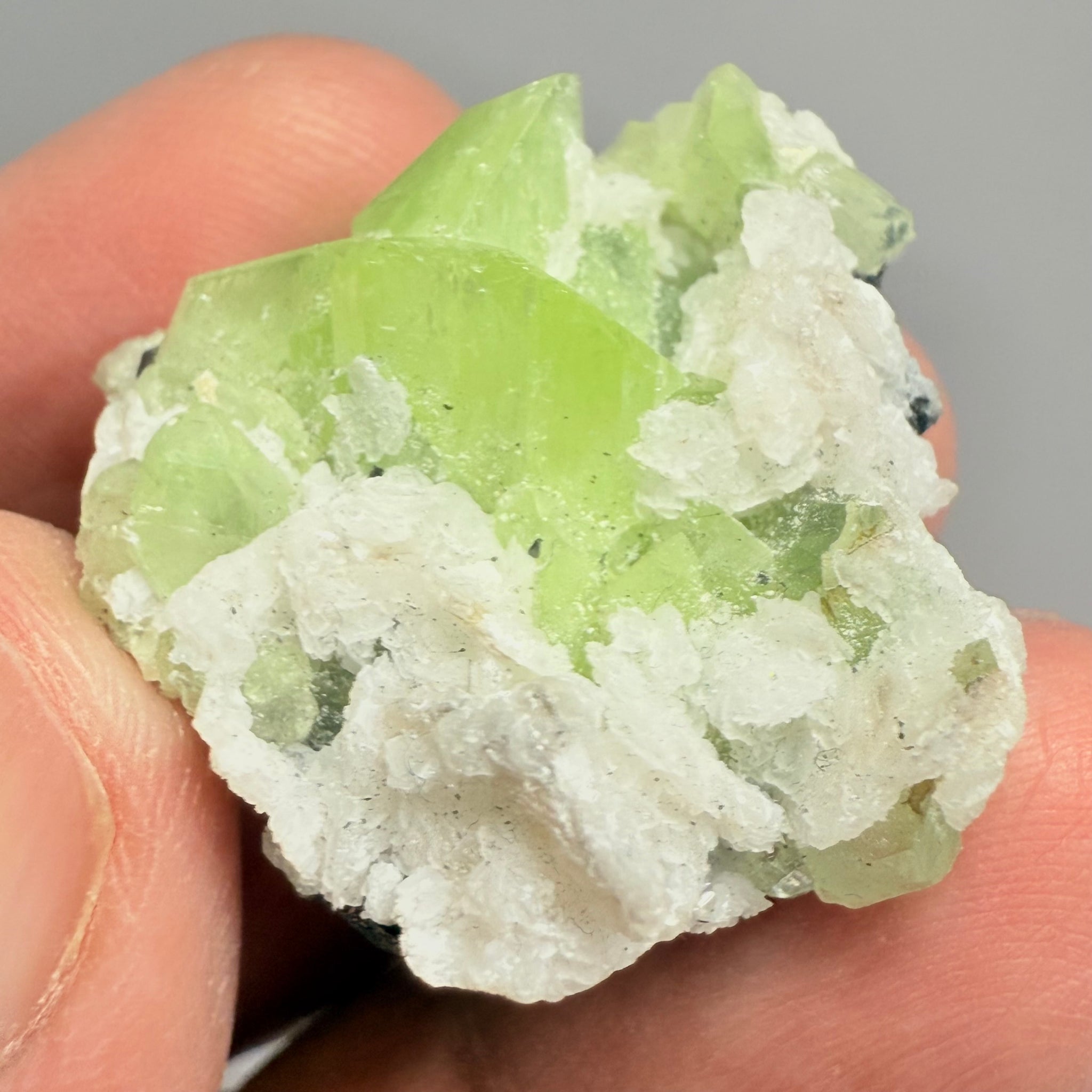 Diopside Crystal Cluster On Matrix, 72.25ct, Merelani, Tanzania, Untreated Unheated