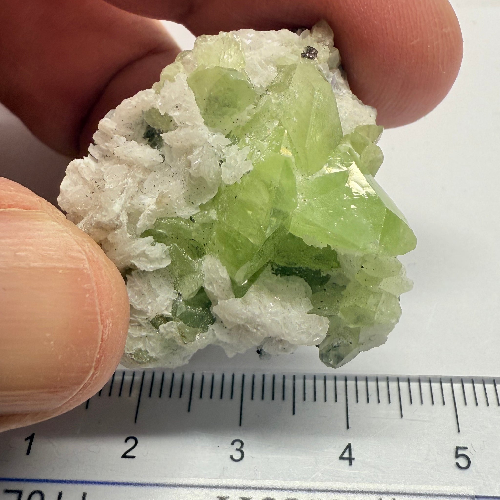 Diopside Crystal Cluster On Matrix, 72.25ct, Merelani, Tanzania, Untreated Unheated